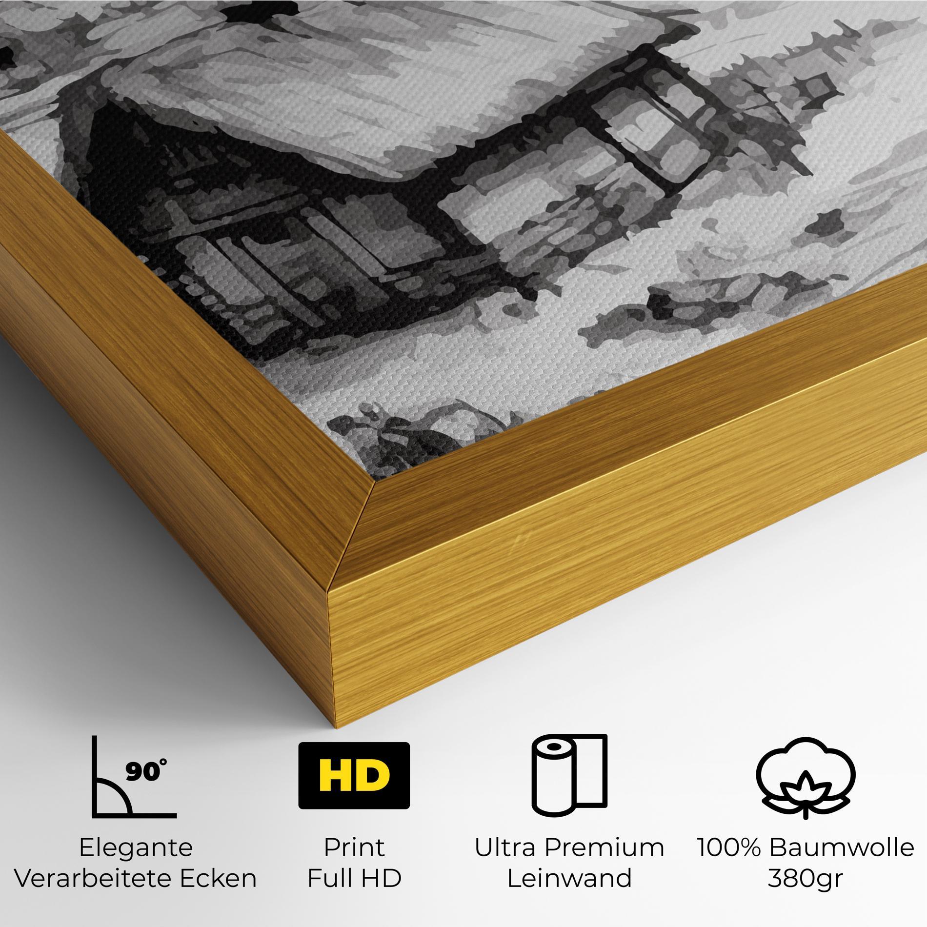 Leinwandbild Farm Grey Ink mockup 4