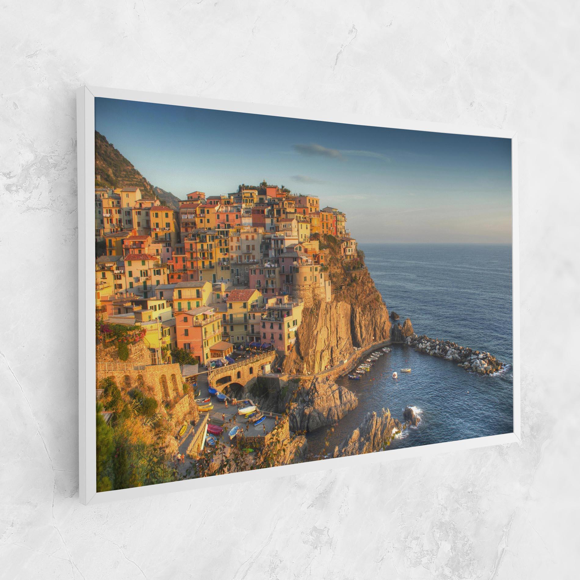 Leinwandbild Cinque Terrre mockup 1