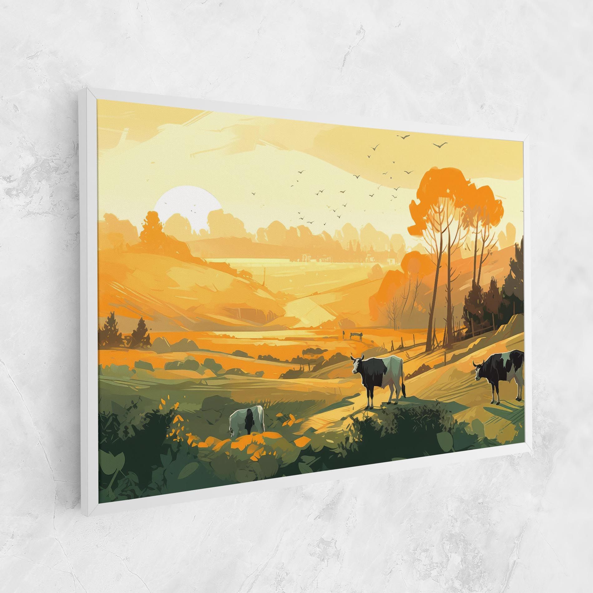 Farm With Sunlight mockup 1