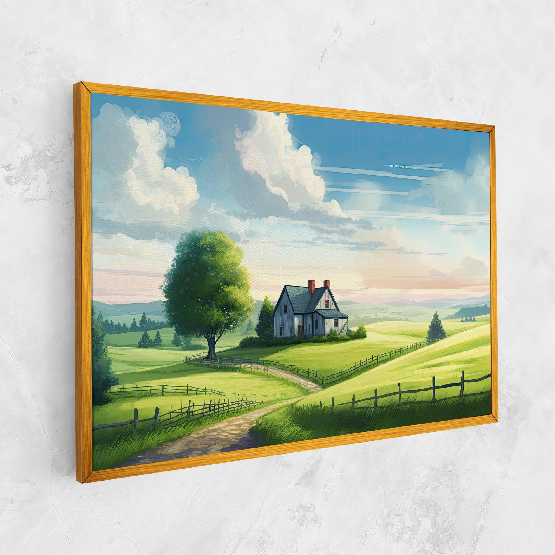 Calming Rural View mockup 1