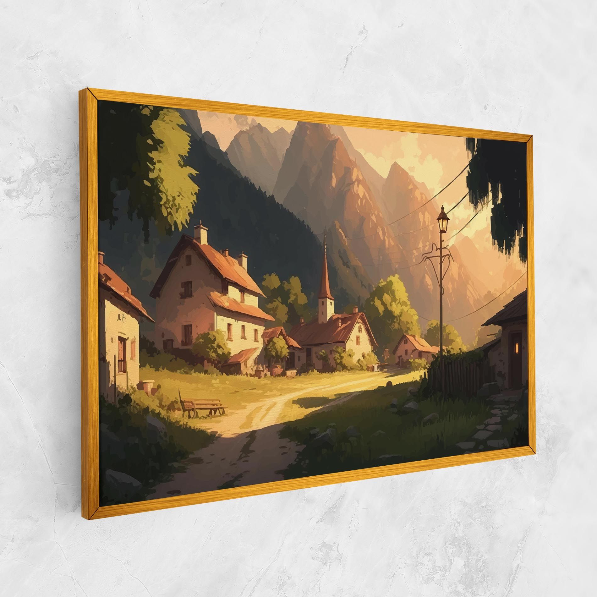 Grassy Village View mockup 1