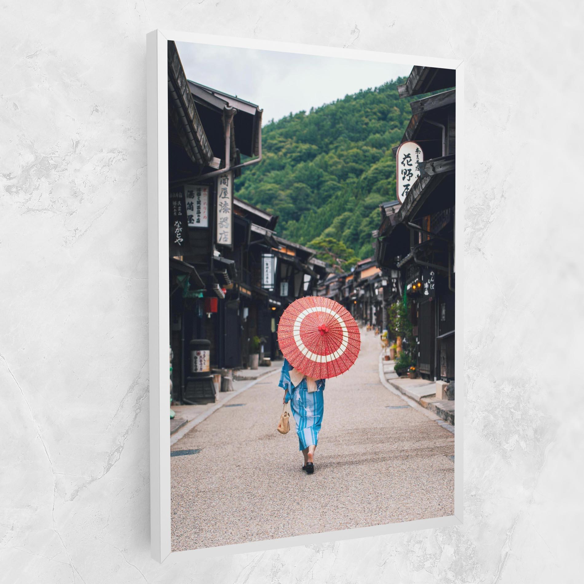 Leinwandbild China Roads mockup 1