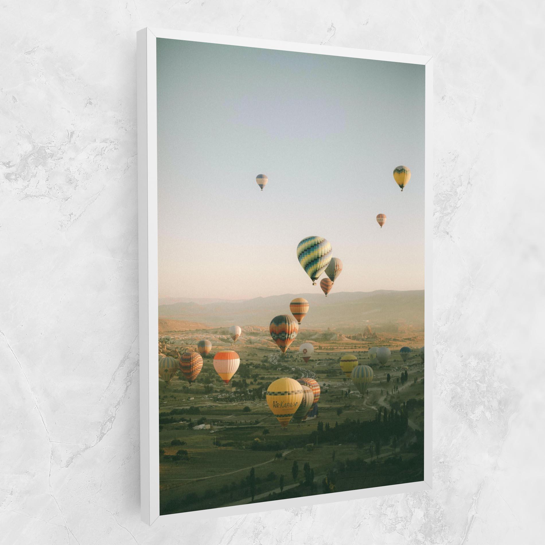 Leinwandbild Hot Ballons mockup 1