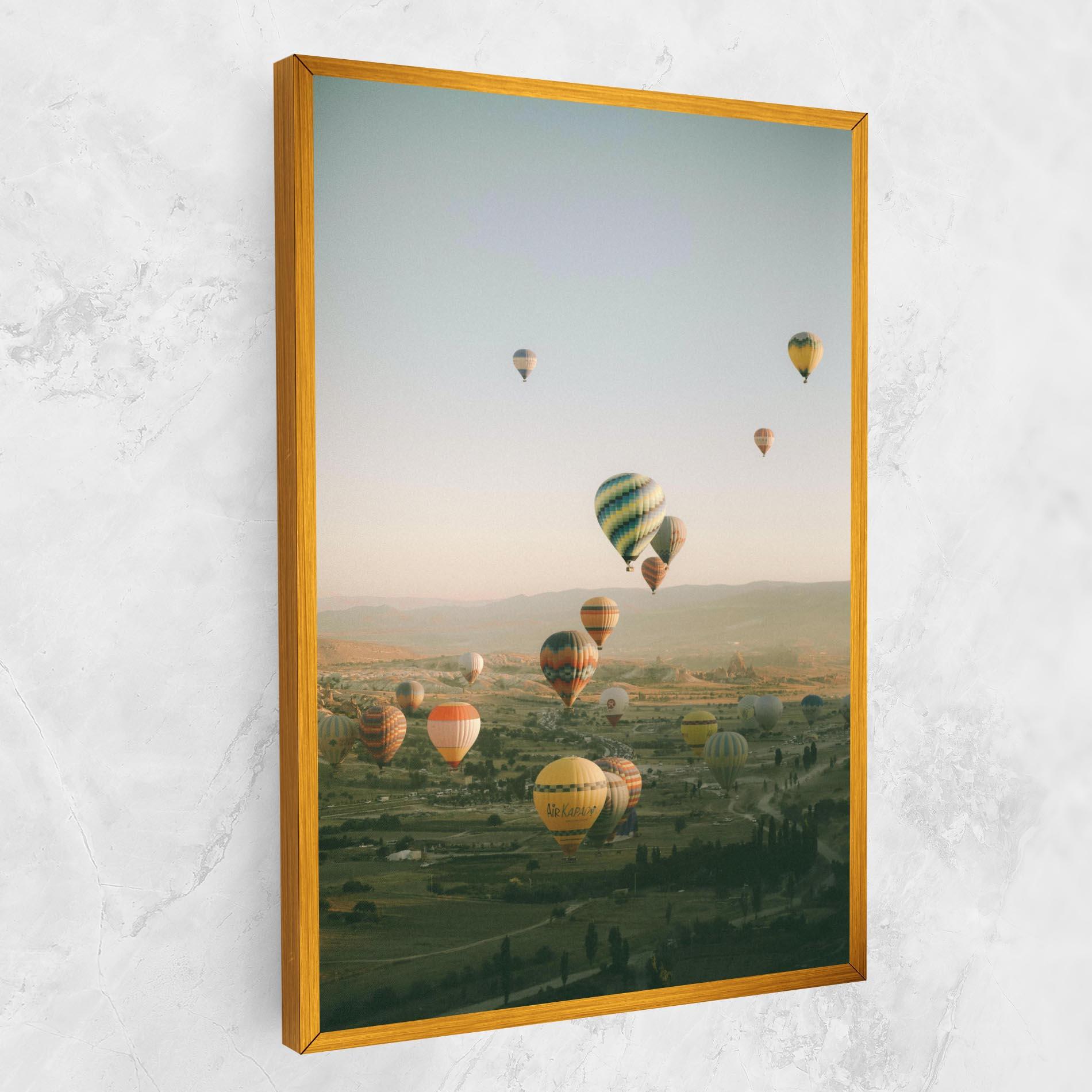 Leinwandbild Hot Ballons mockup 1
