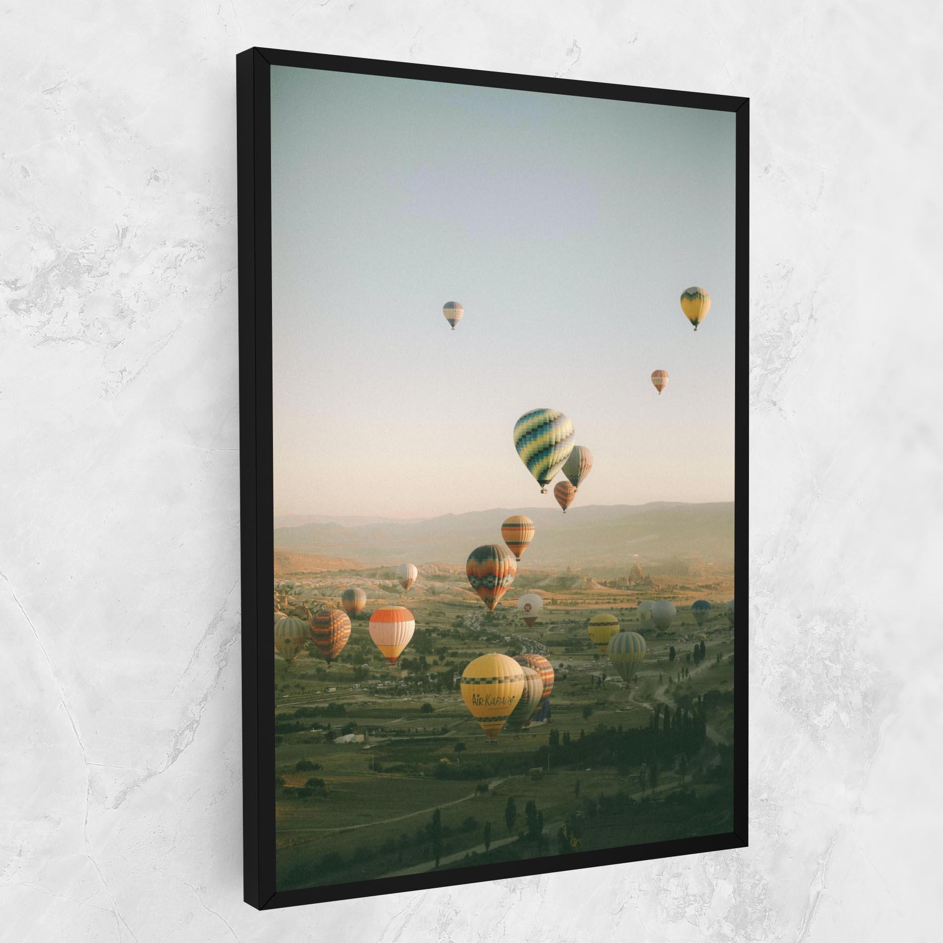 Leinwandbild Hot Ballons mockup 1