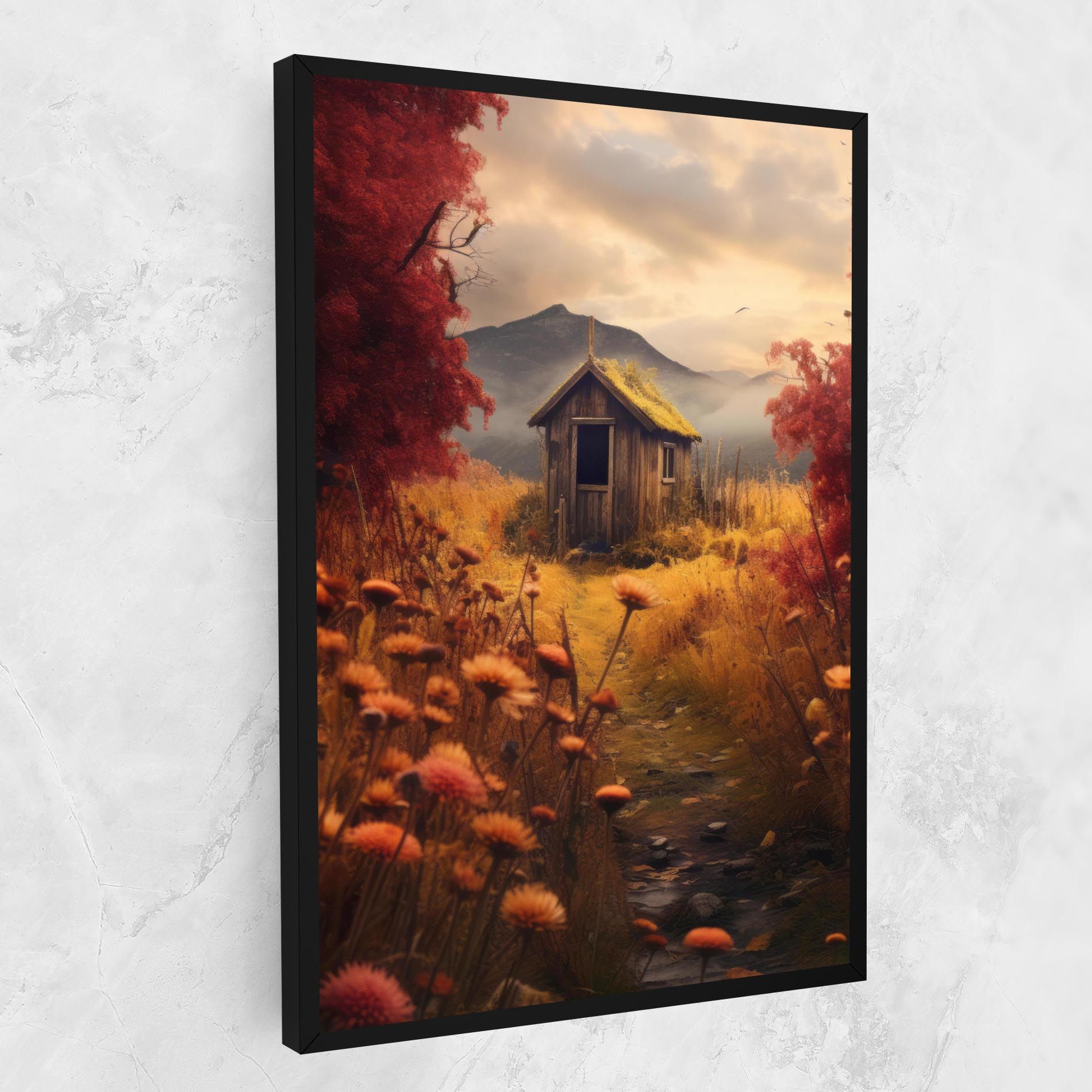 Small Cabin Field mockup 1