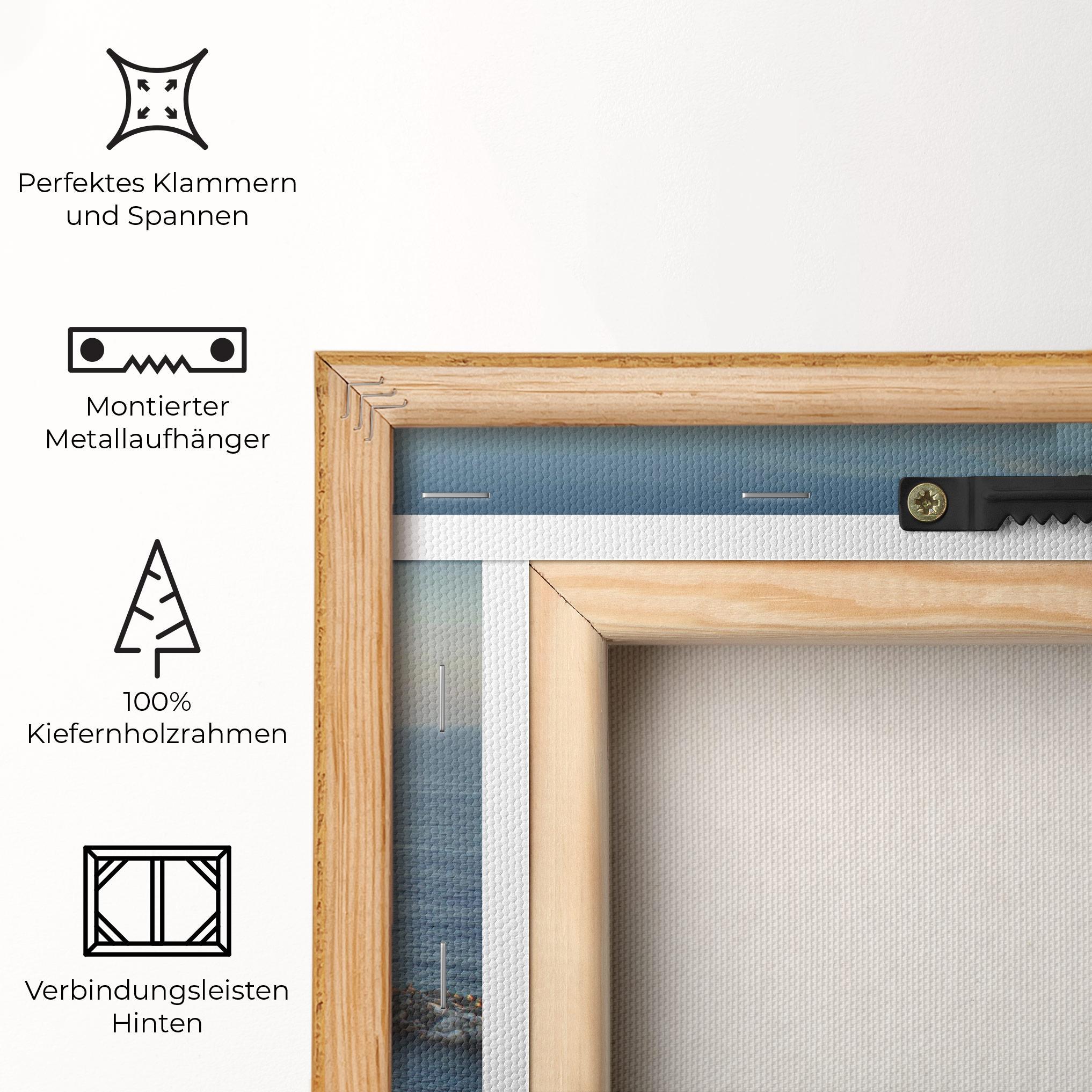 Leinwandbild Cinque Terrre mockup 5