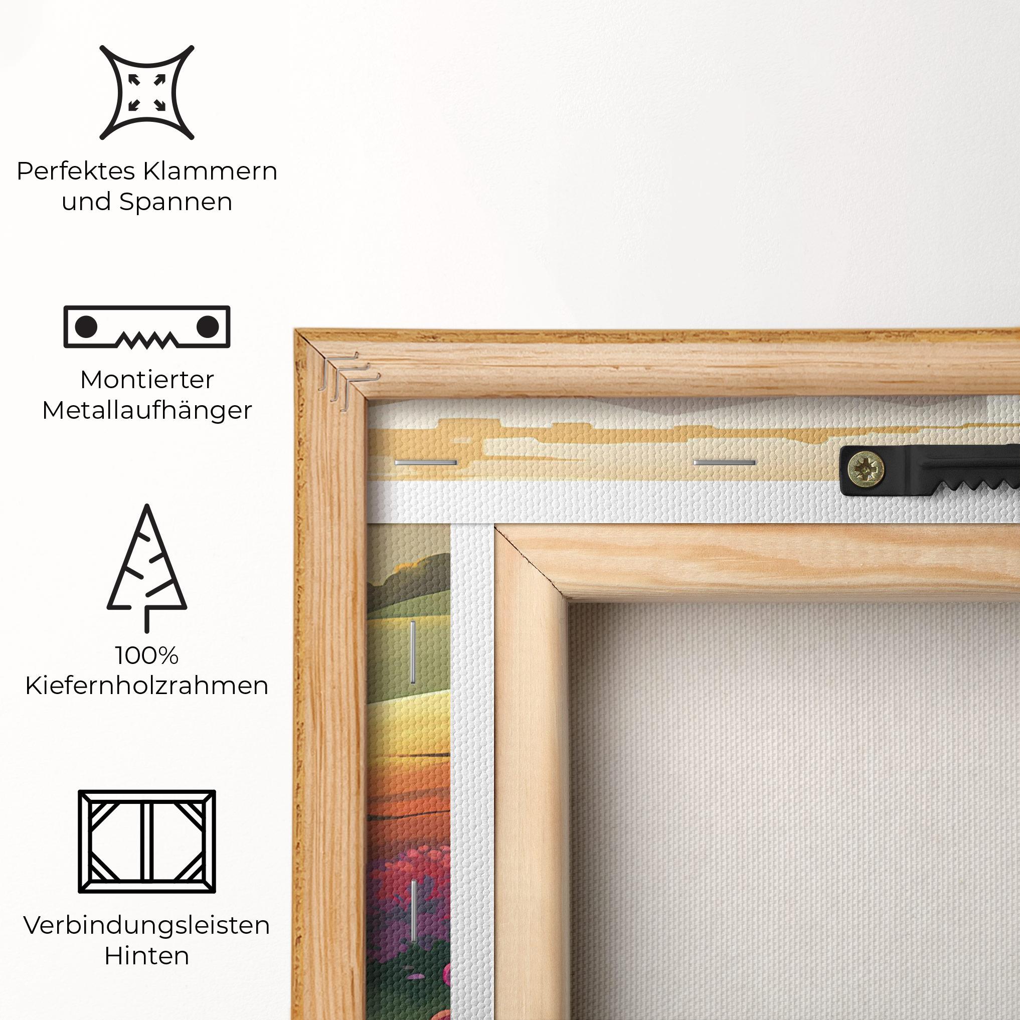 Leinwandbild Countryside Charm mockup 5