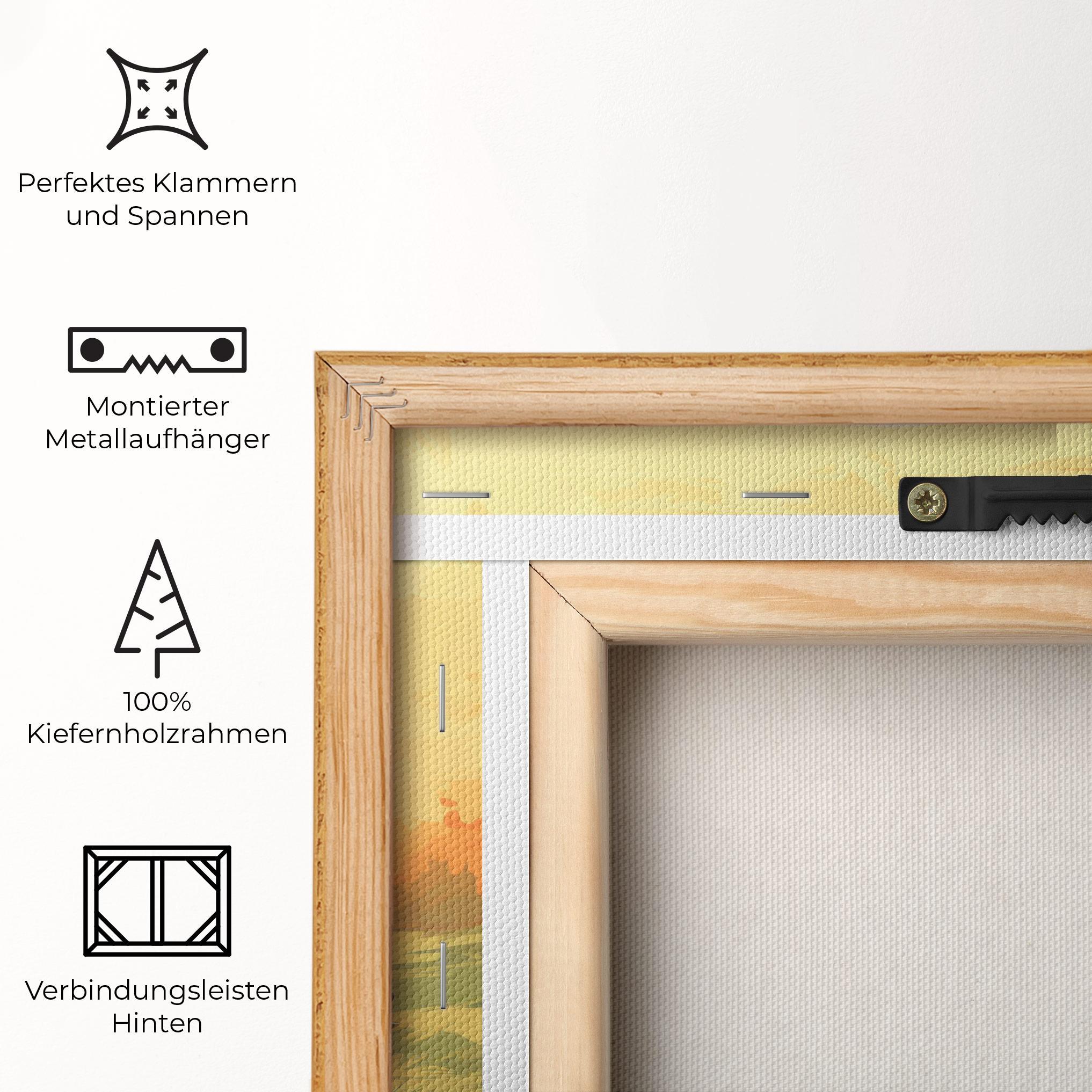 Leinwandbild Cows Grazing mockup 5