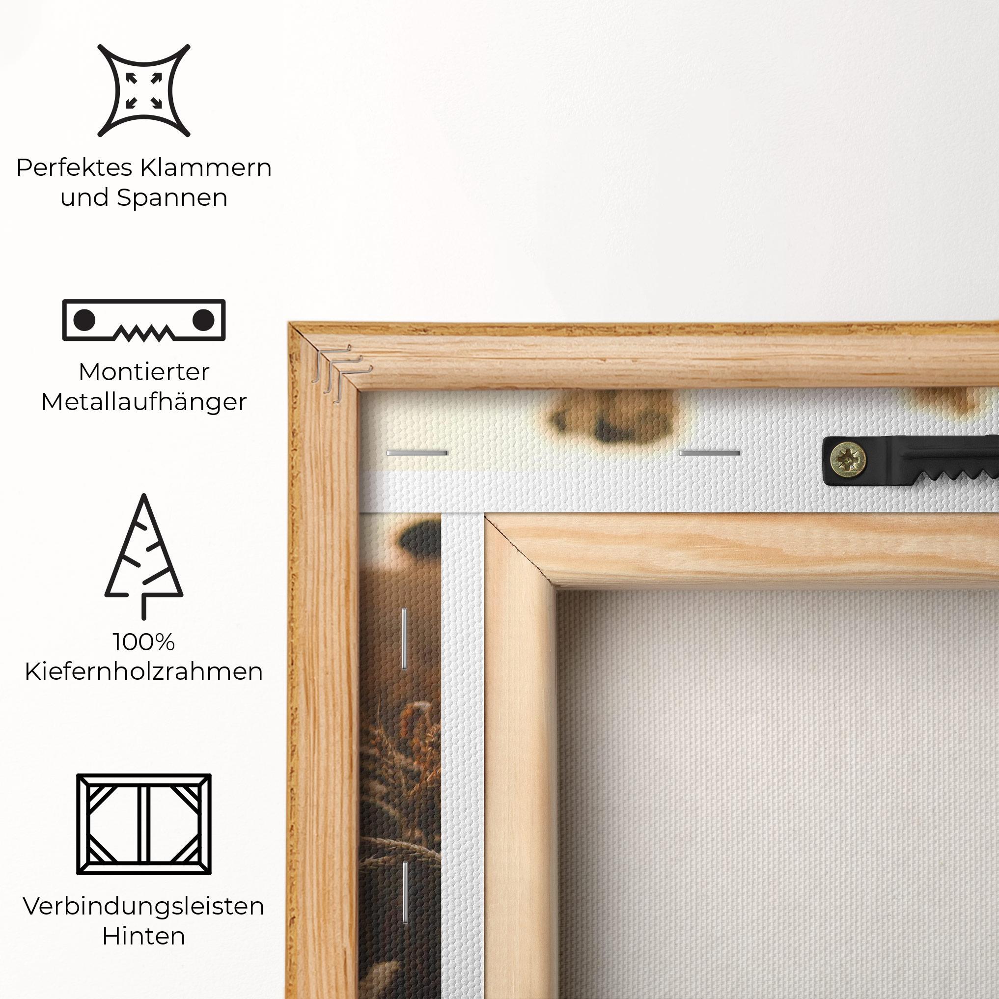 Leinwandbild Wheat Sunrise mockup 5