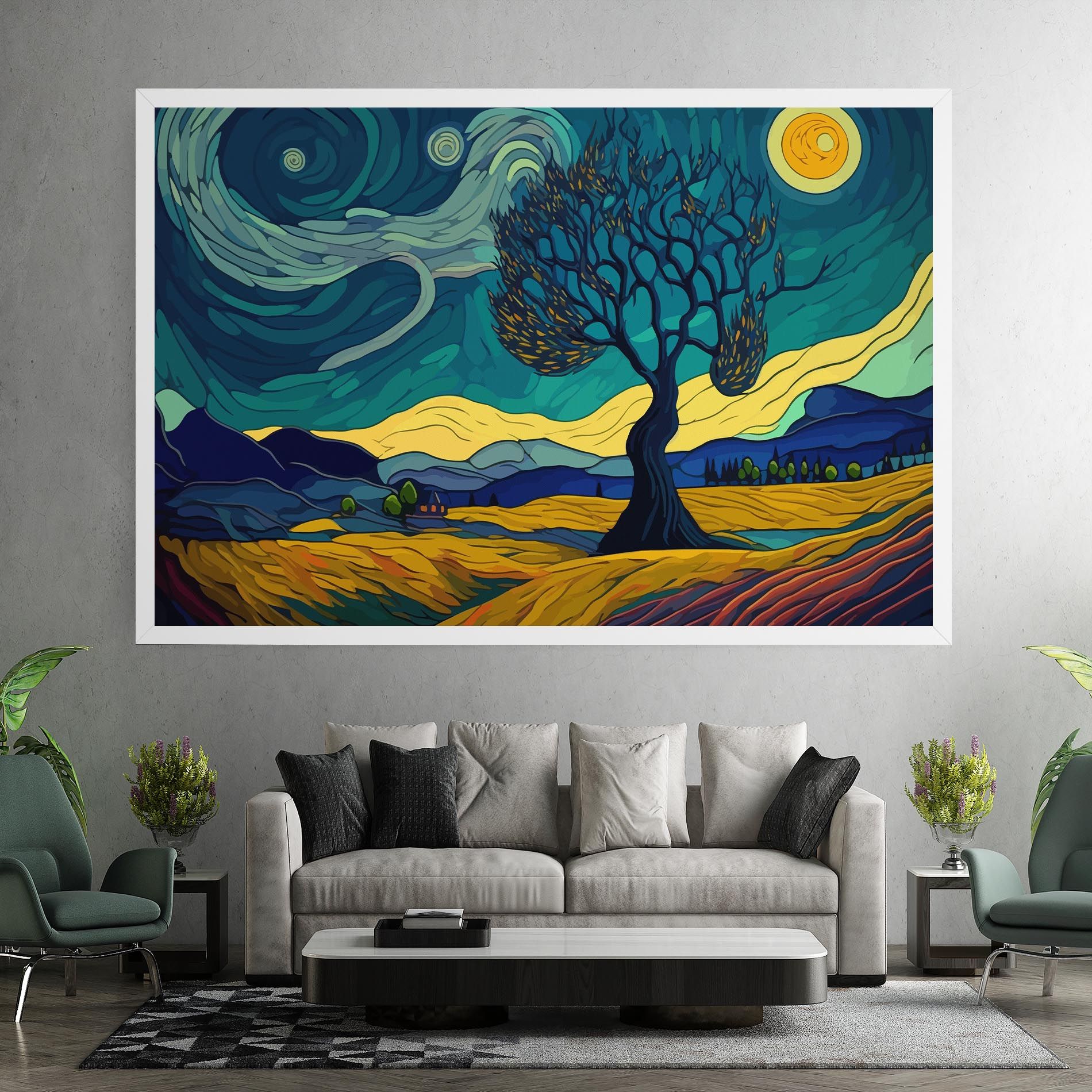 Abstract Rural Art mockup 7