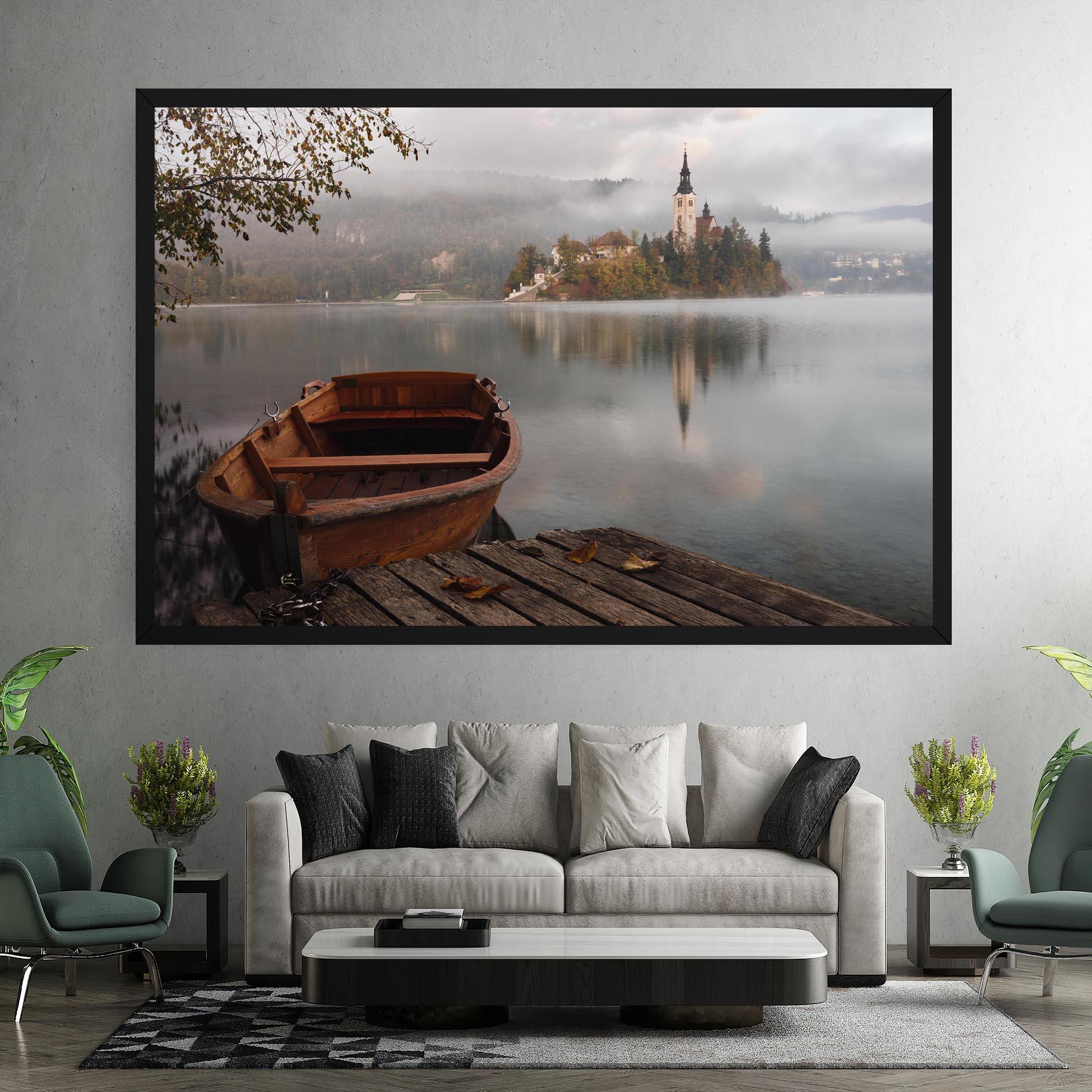 Leinwandbild Lake Church mockup 7