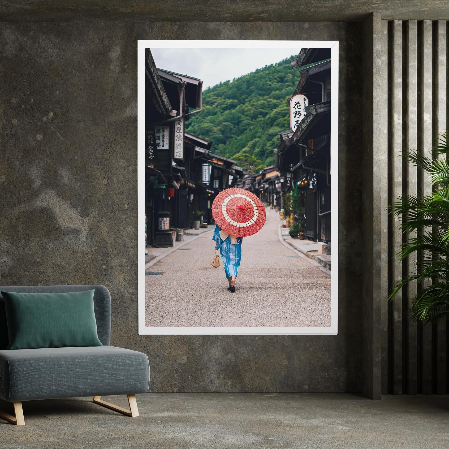 Leinwandbild China Roads mockup 7