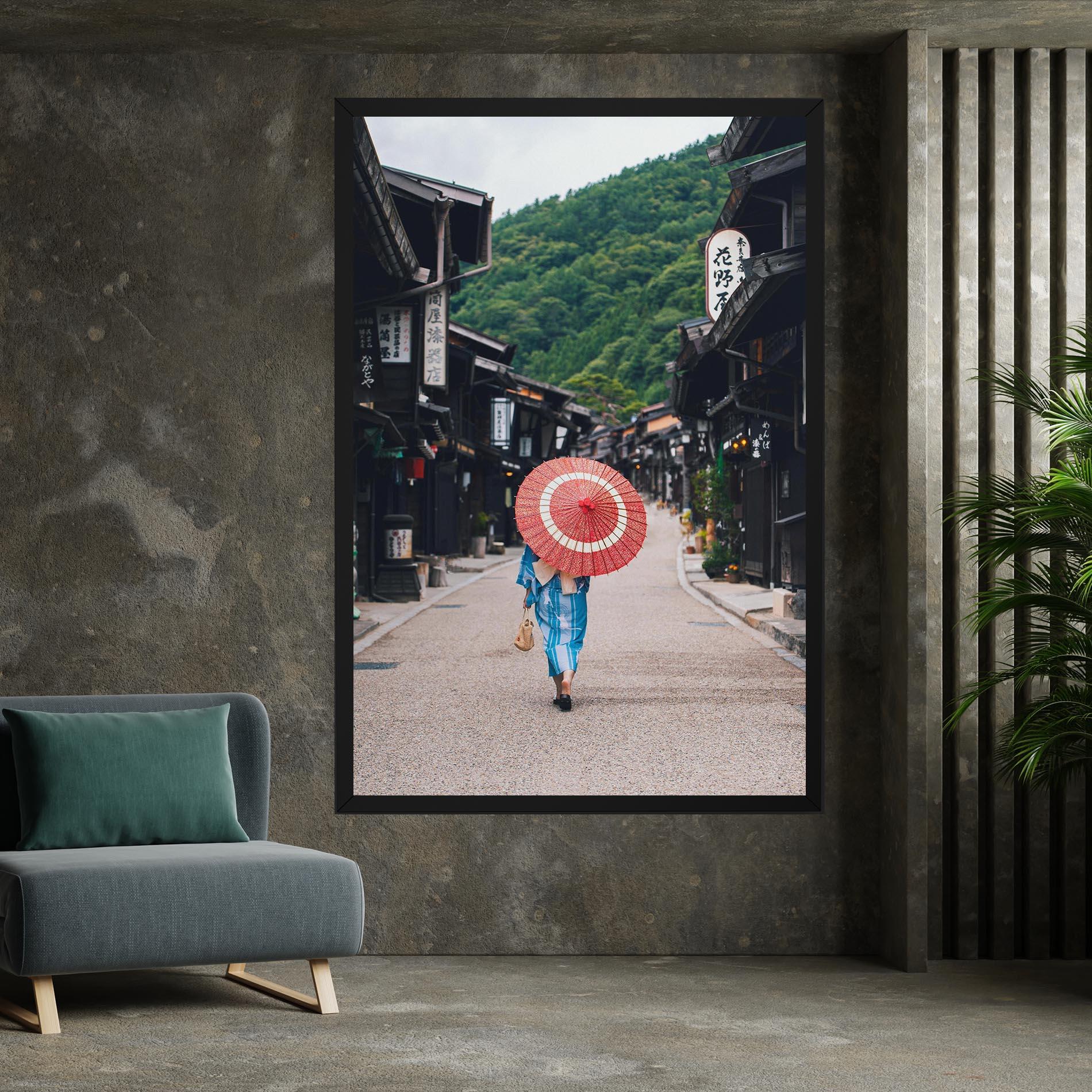 Leinwandbild China Roads mockup 7