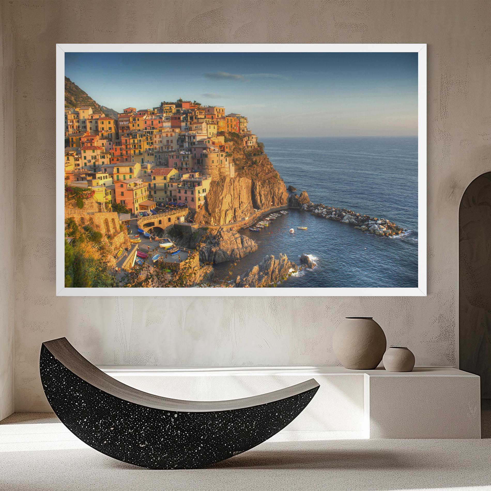 Leinwandbild Cinque Terrre mockup 8