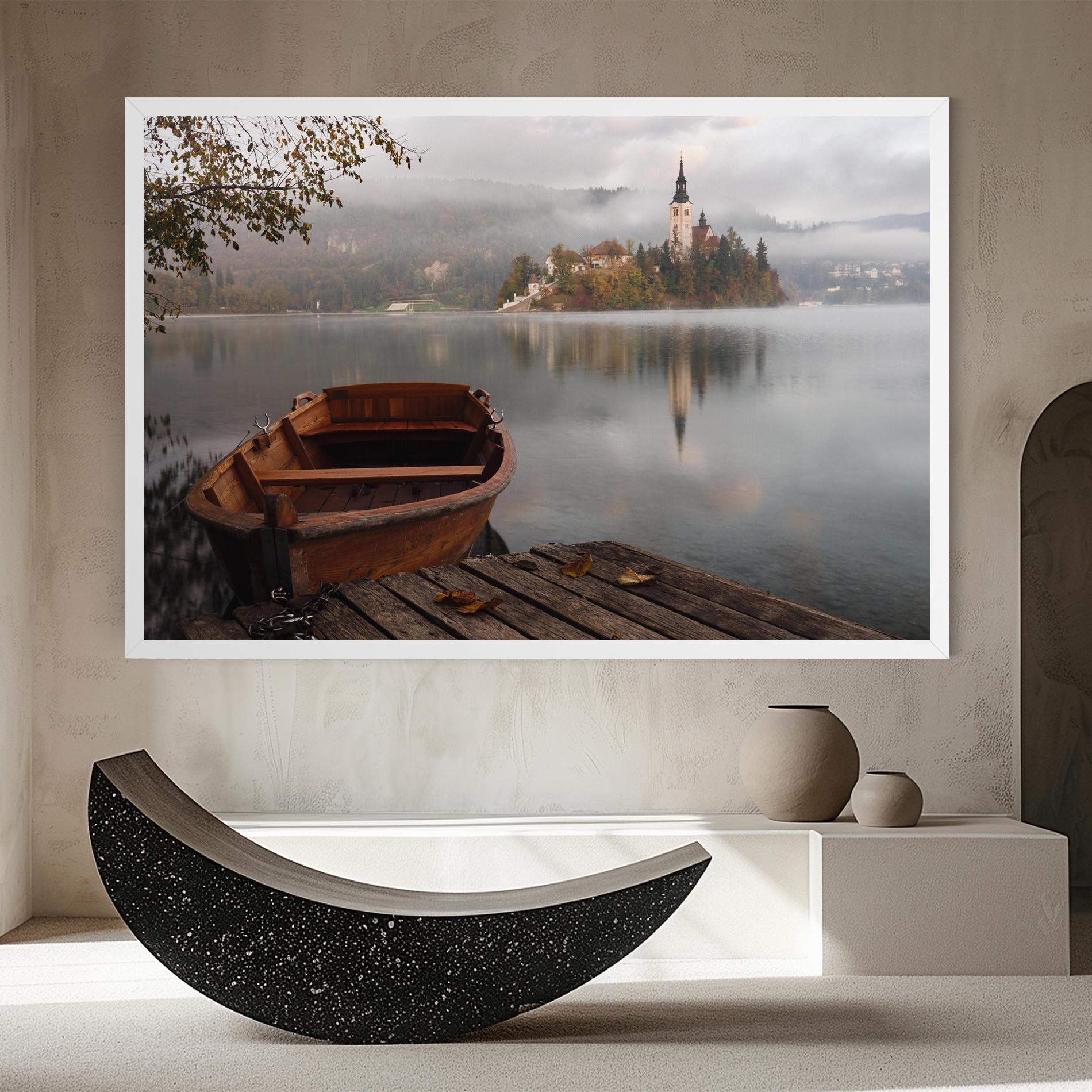 Leinwandbild Lake Church mockup 8