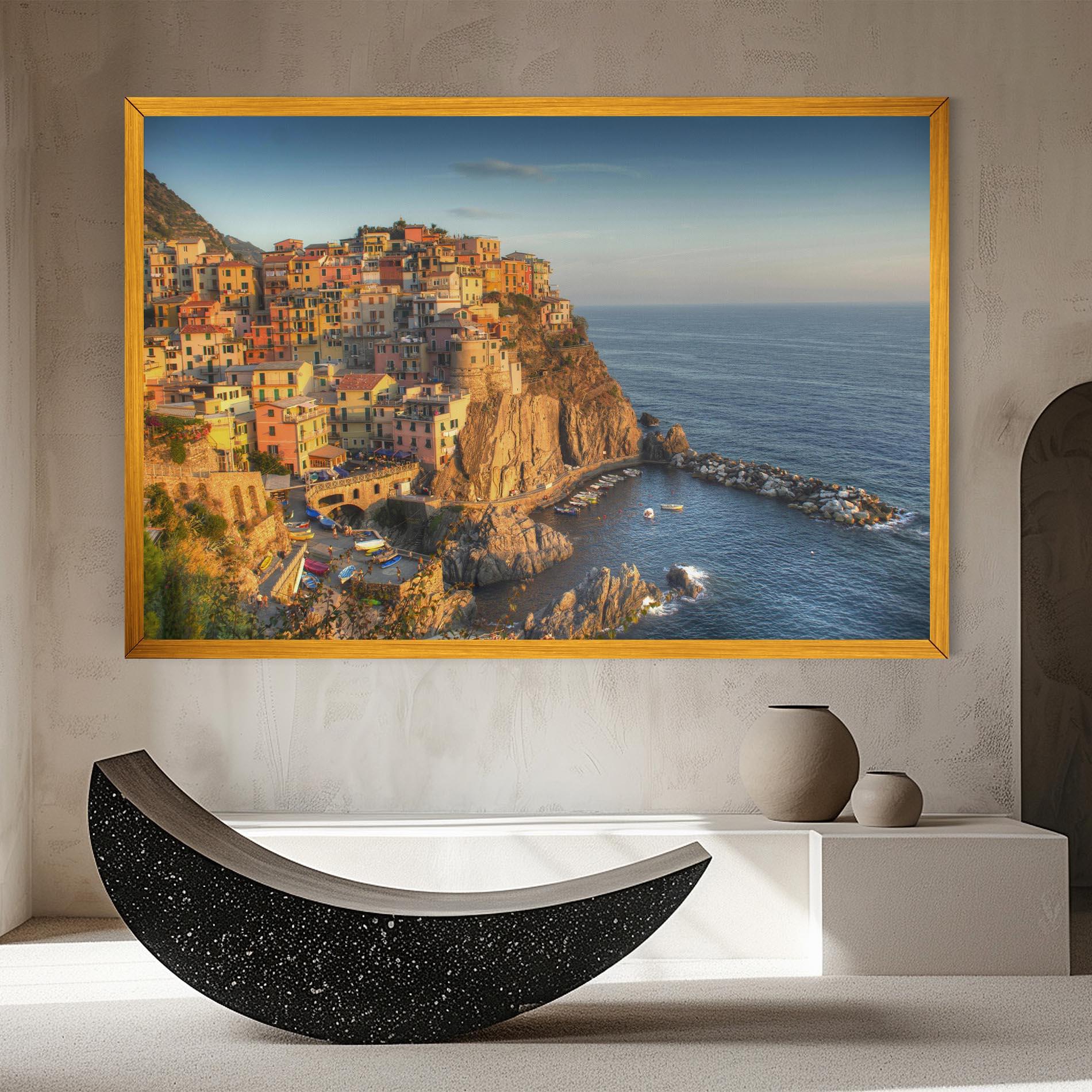 Leinwandbild Cinque Terrre mockup 8