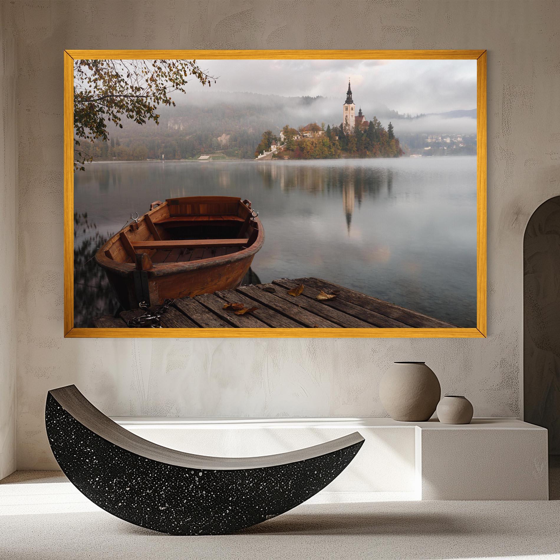 Leinwandbild Lake Church mockup 8