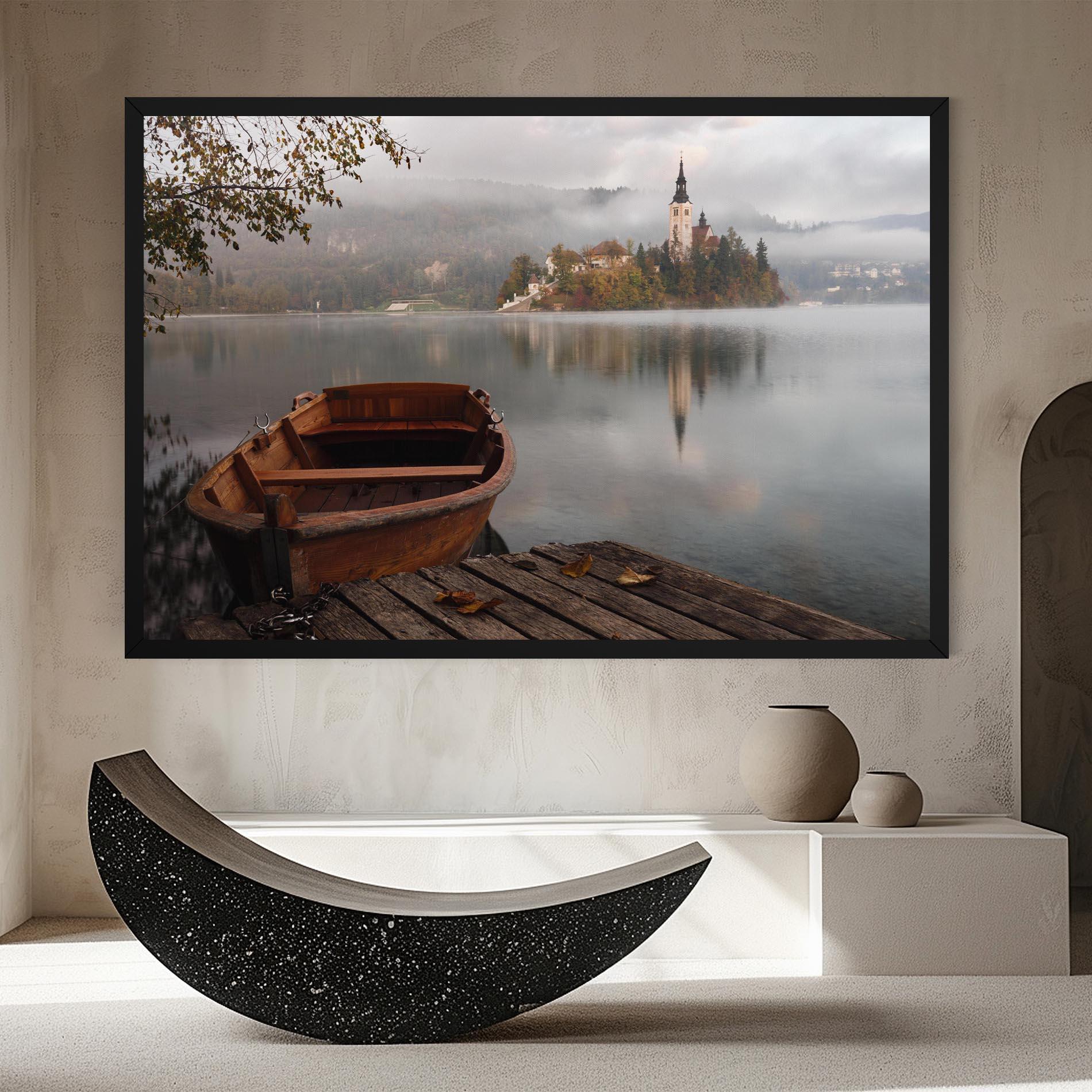 Leinwandbild Lake Church mockup 8