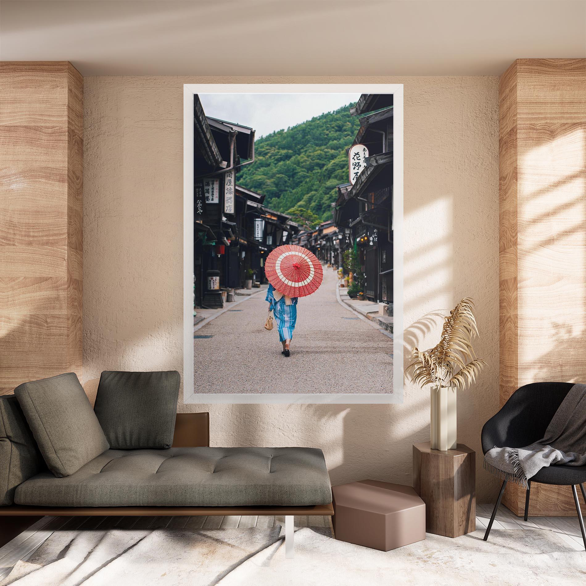 Leinwandbild China Roads mockup 8