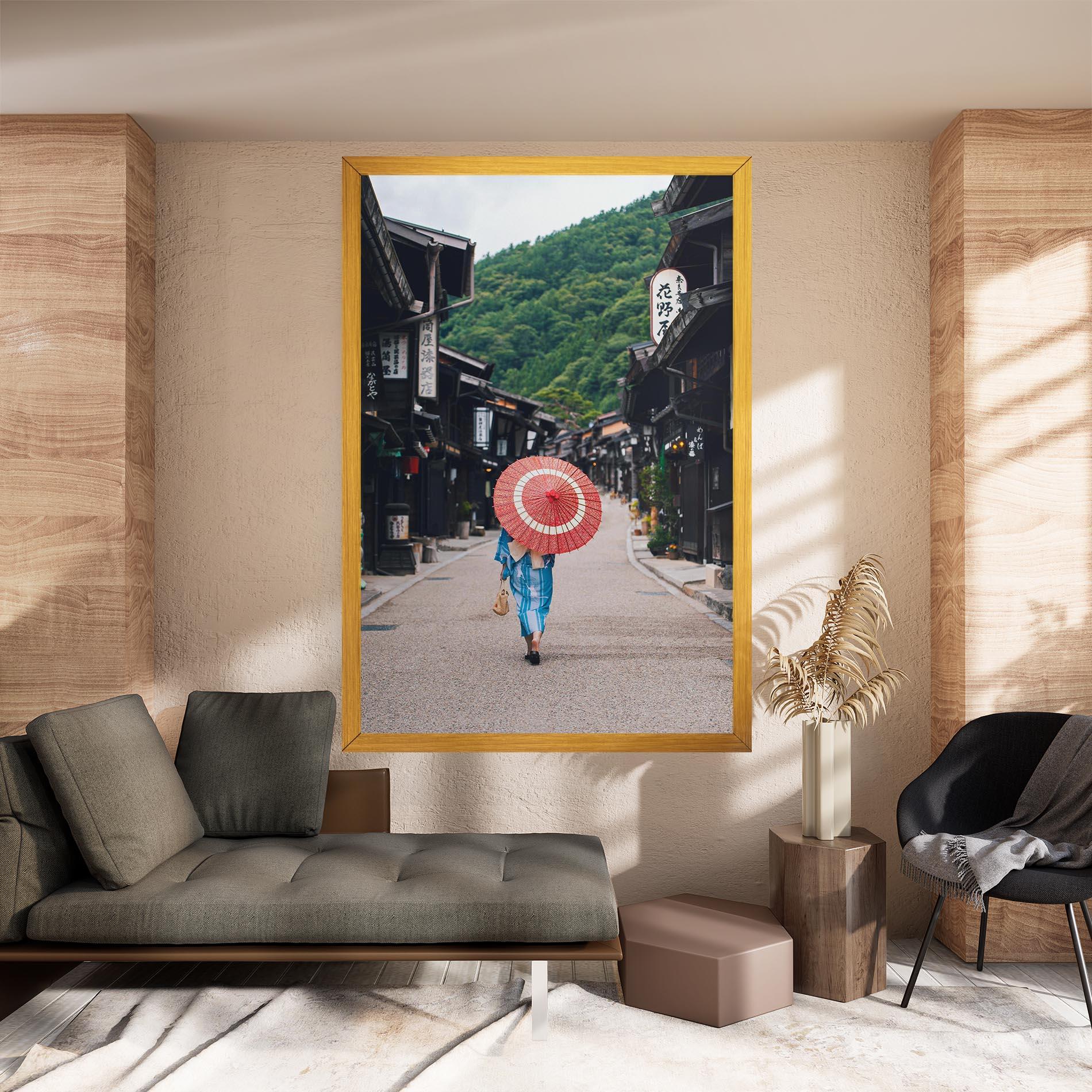 Leinwandbild China Roads mockup 8