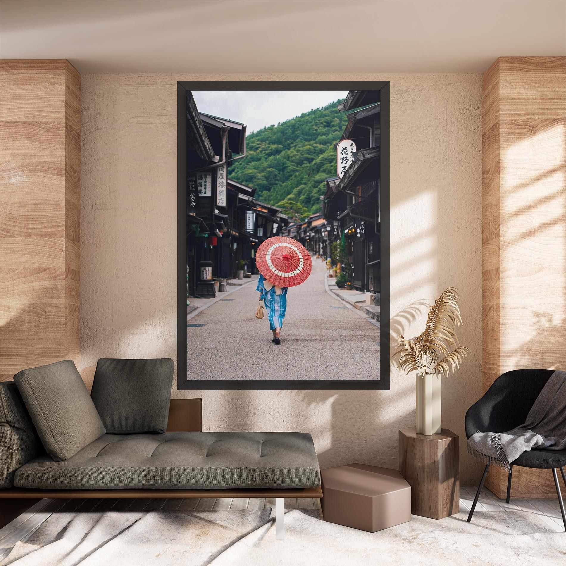 Leinwandbild China Roads mockup 8