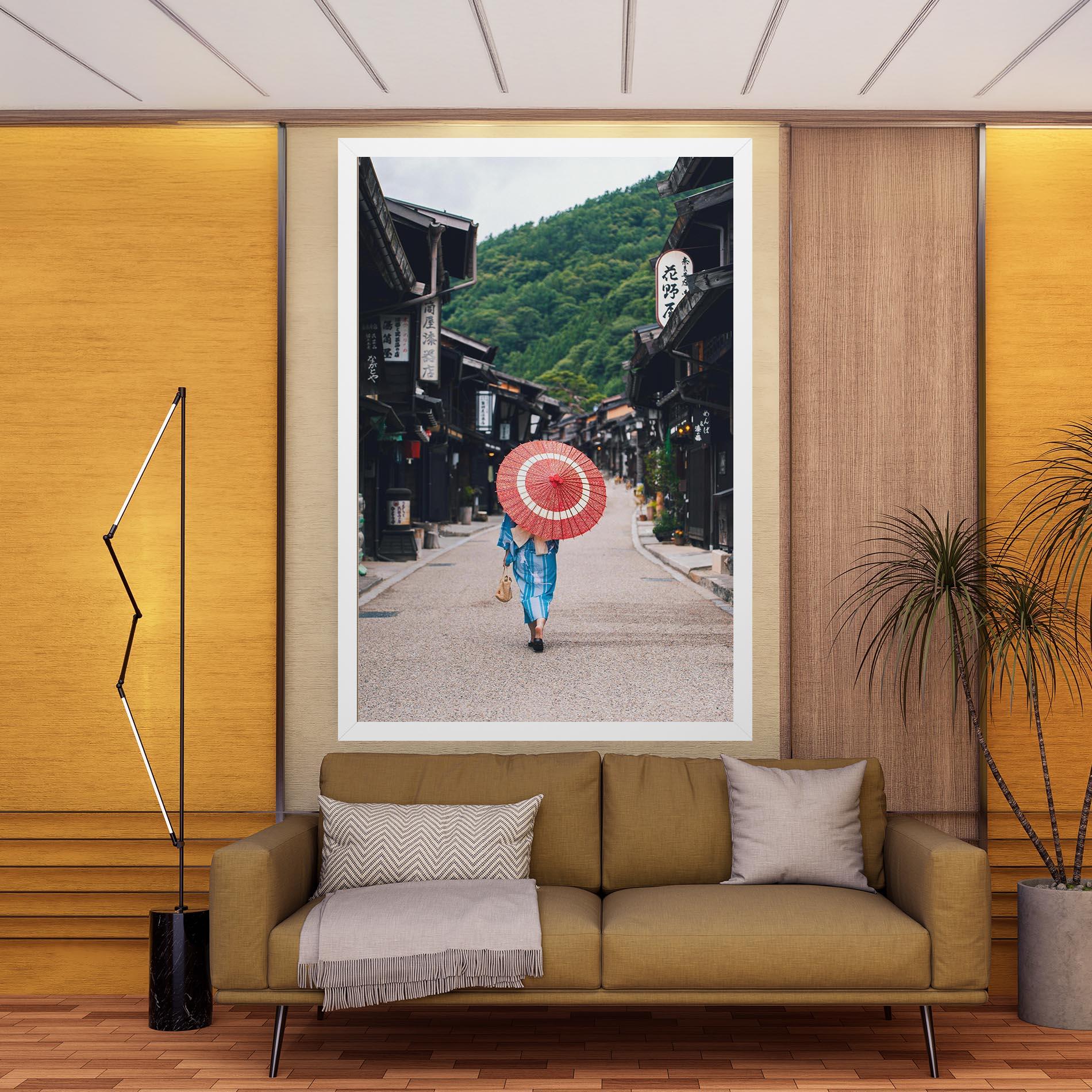 Leinwandbild China Roads mockup 9