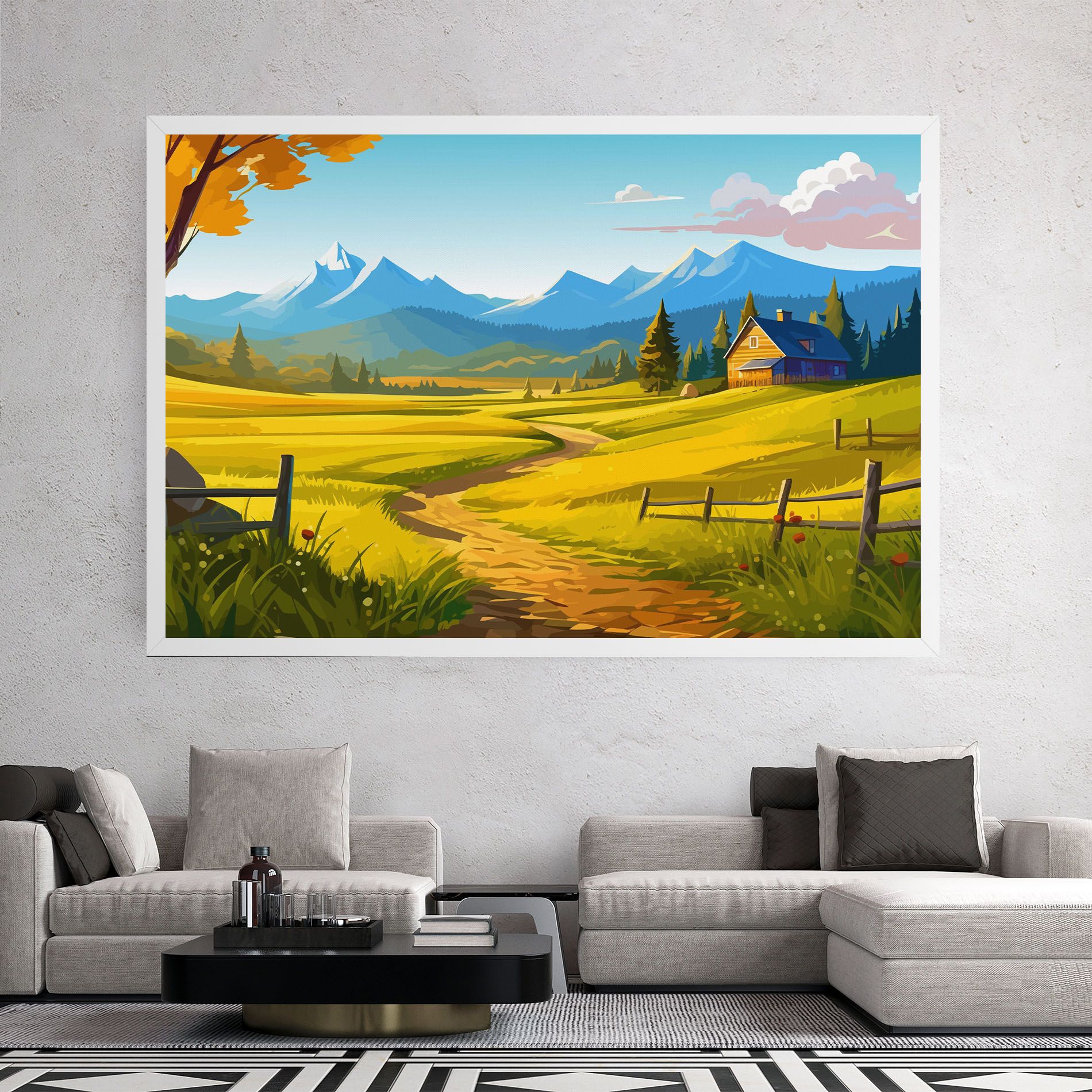 Daylight Rural View mockup 2