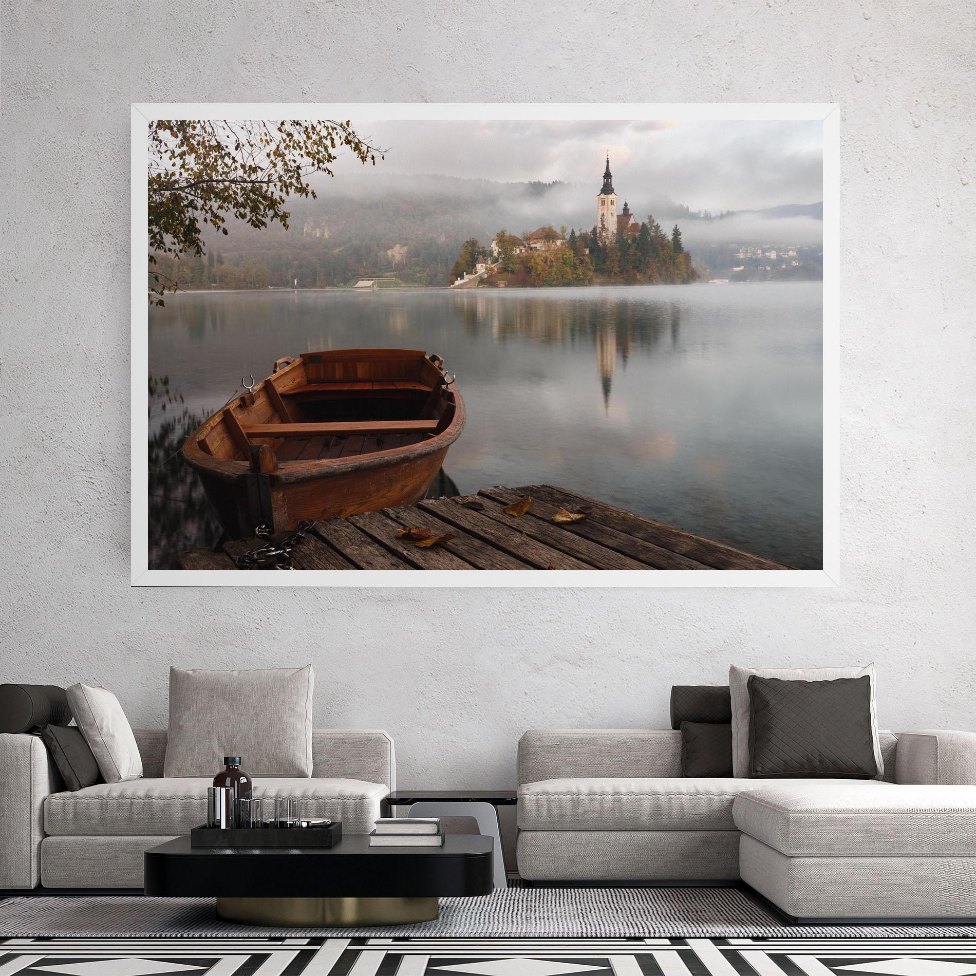Leinwandbild Lake Church mockup 2