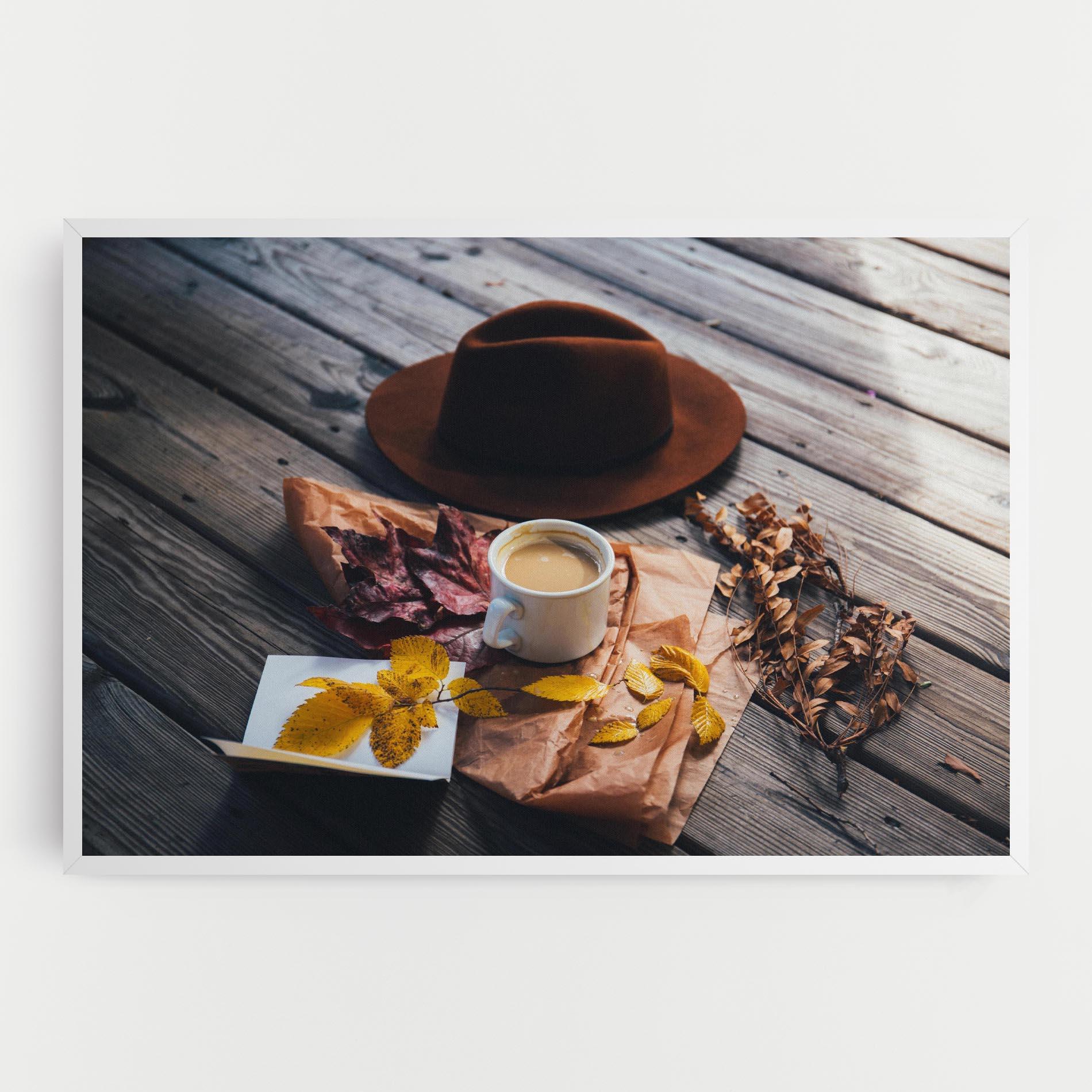 Leinwandbild Autumn Coffee Vibe mockup 0