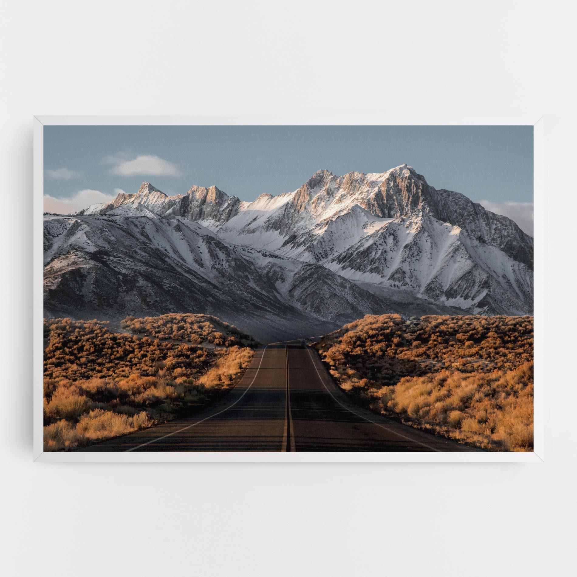 Leinwandbild Autumn Mountain View mockup 0