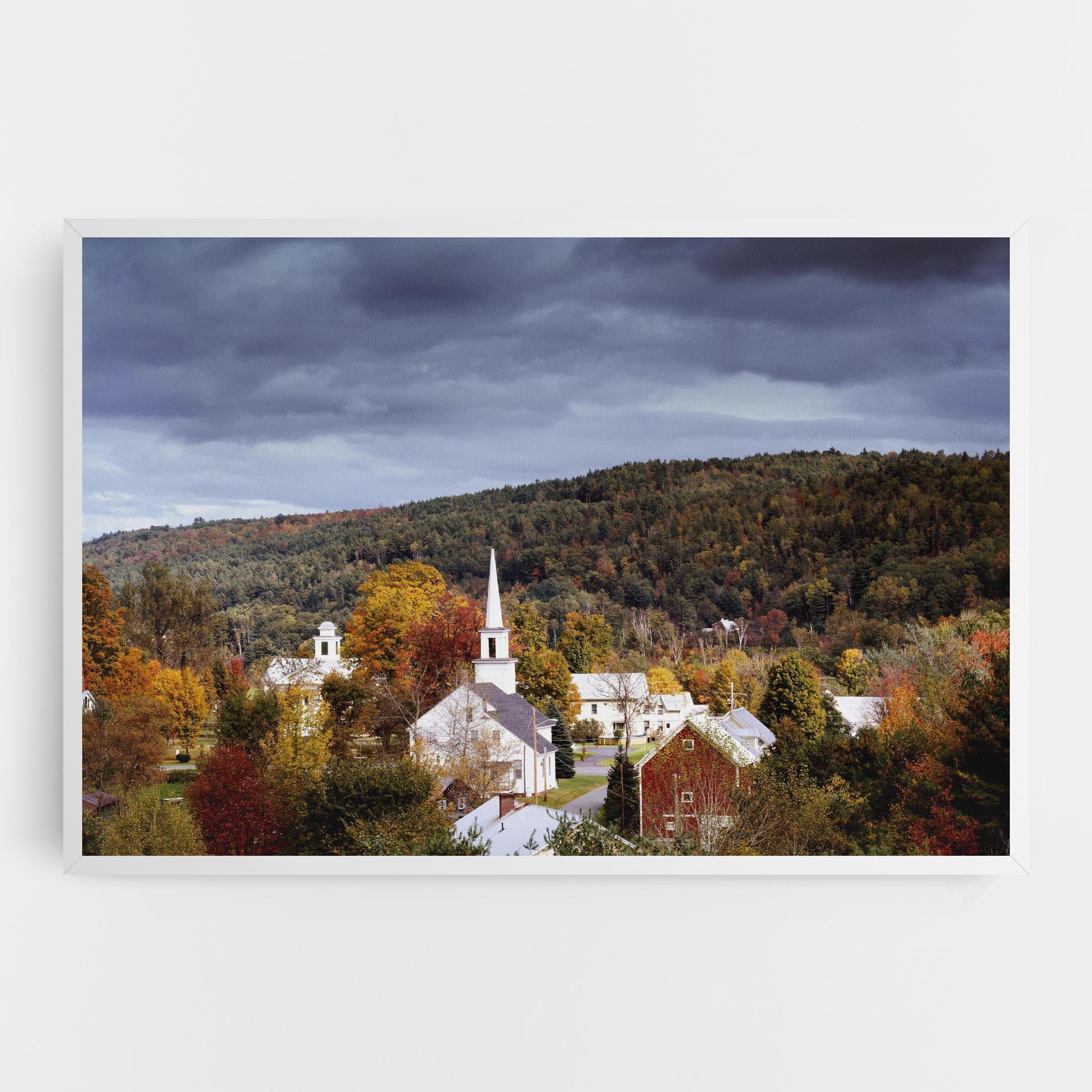 Leinwandbild Autumn Trees mockup 0