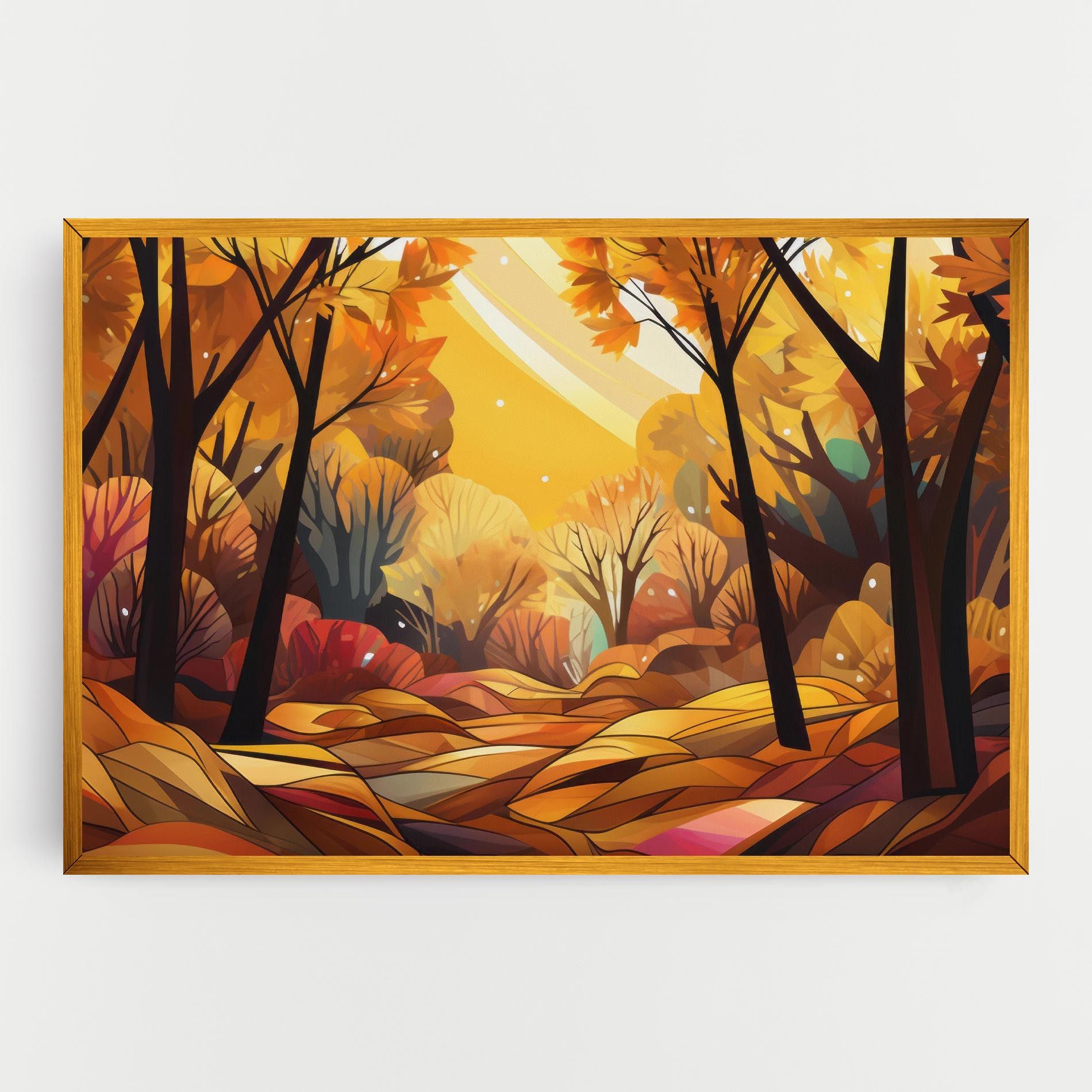 Autumn Forest Art mockup 0