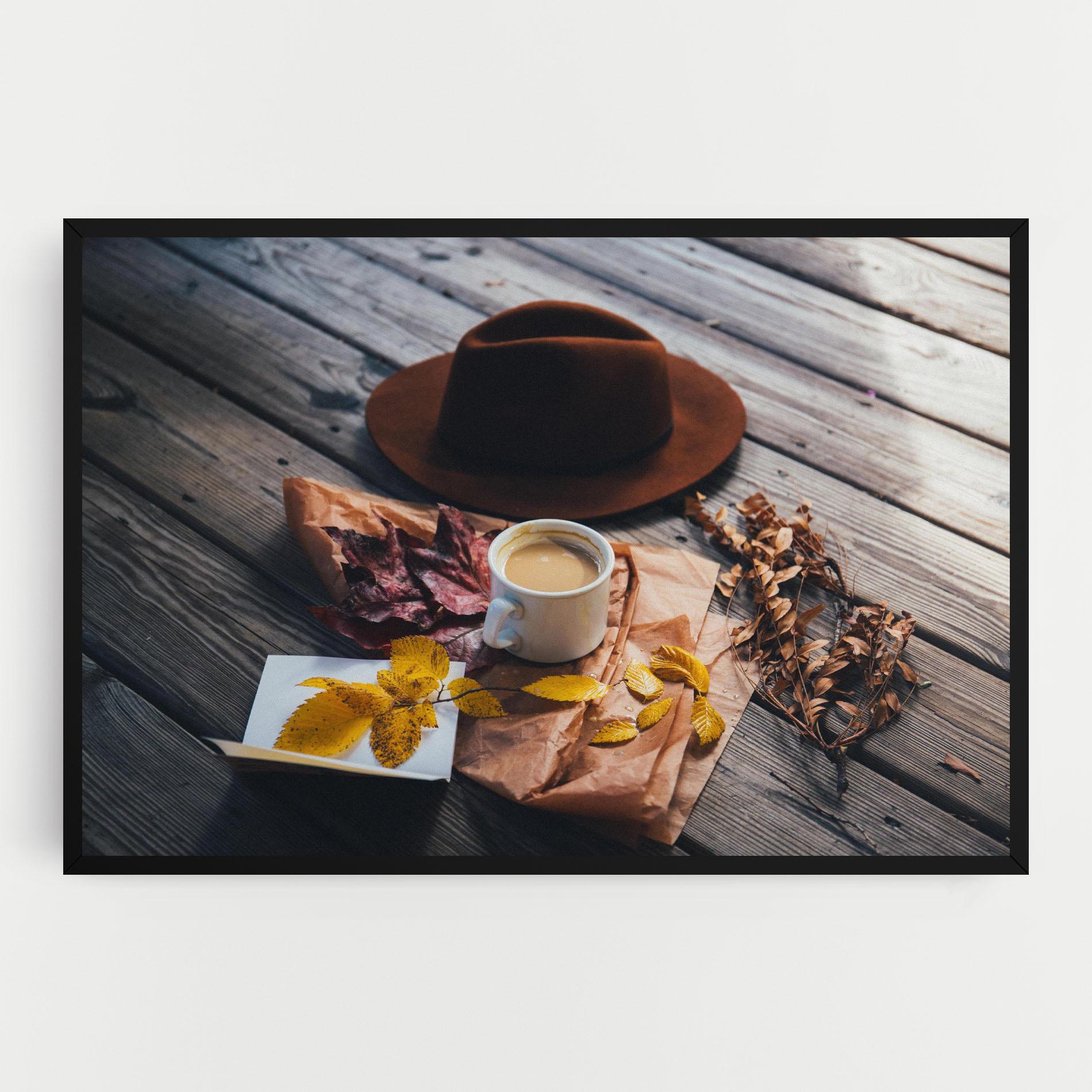 Leinwandbild Autumn Coffee Vibe mockup 0
