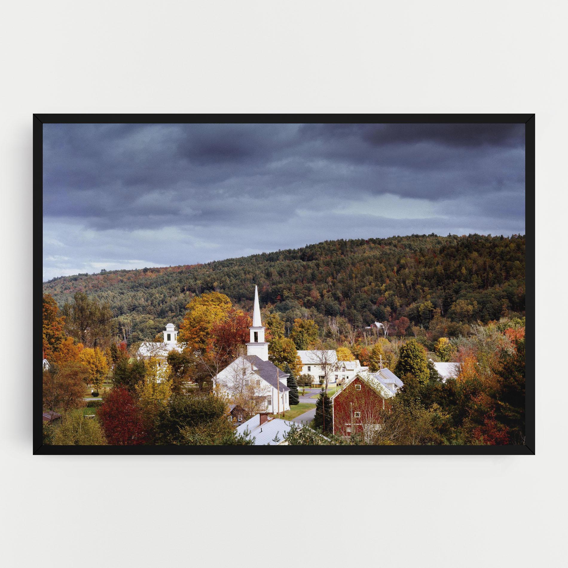 Leinwandbild Autumn Trees mockup 0