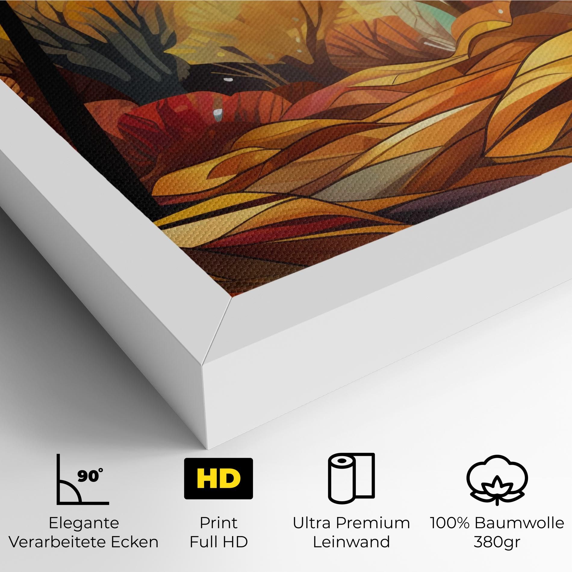 Autumn Forest Art mockup 4