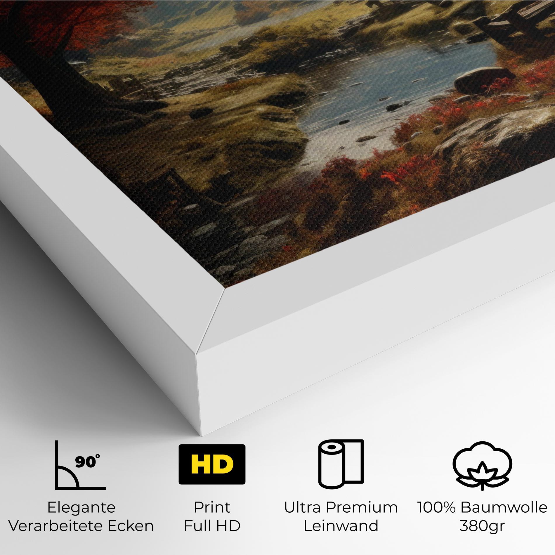 Leinwandbild Wild Hunt mockup 4
