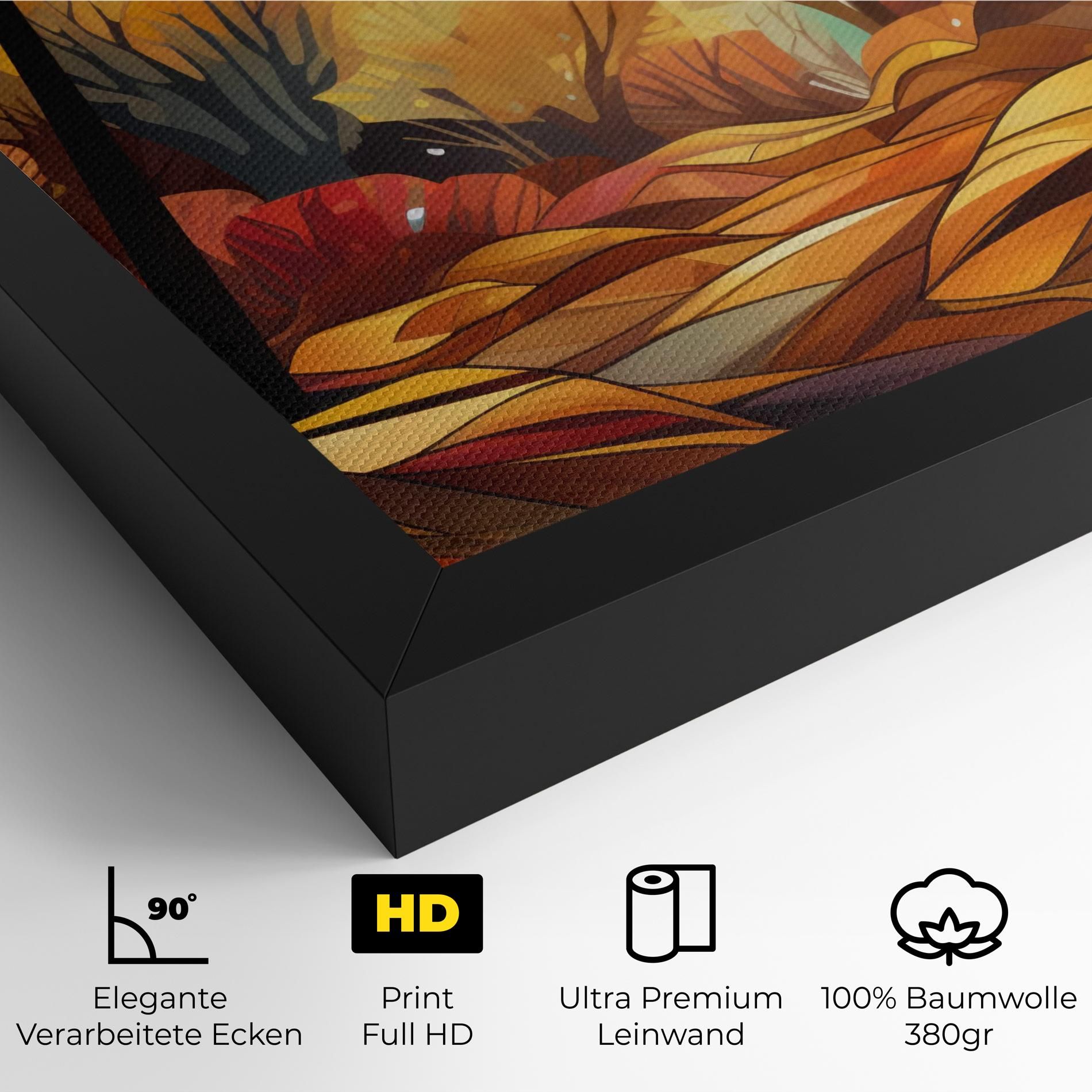 Autumn Forest Art mockup 4