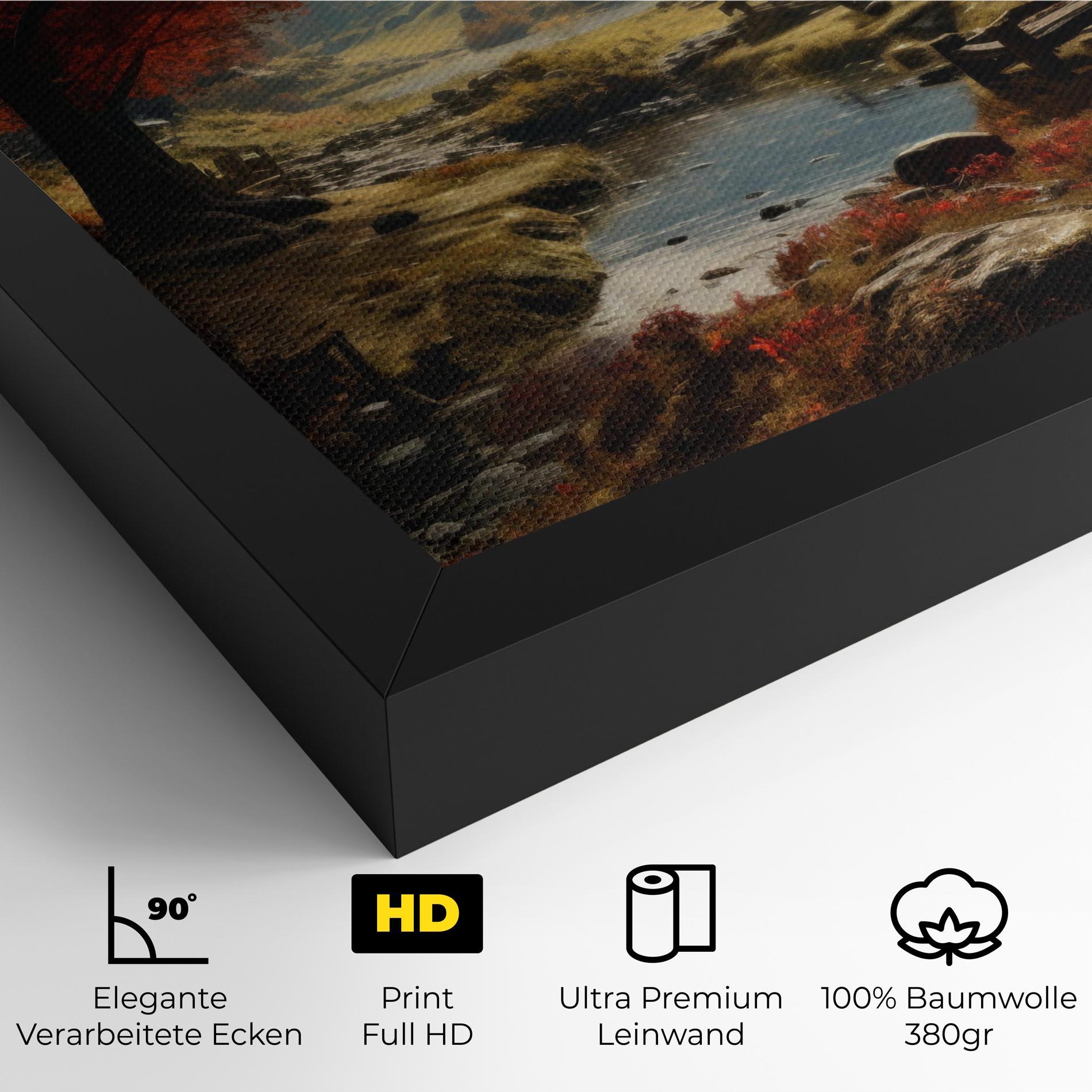 Leinwandbild Wild Hunt mockup 4