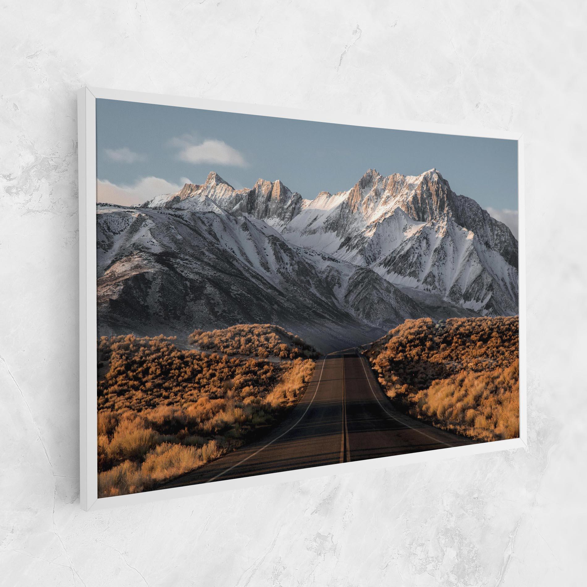 Leinwandbild Autumn Mountain View mockup 1