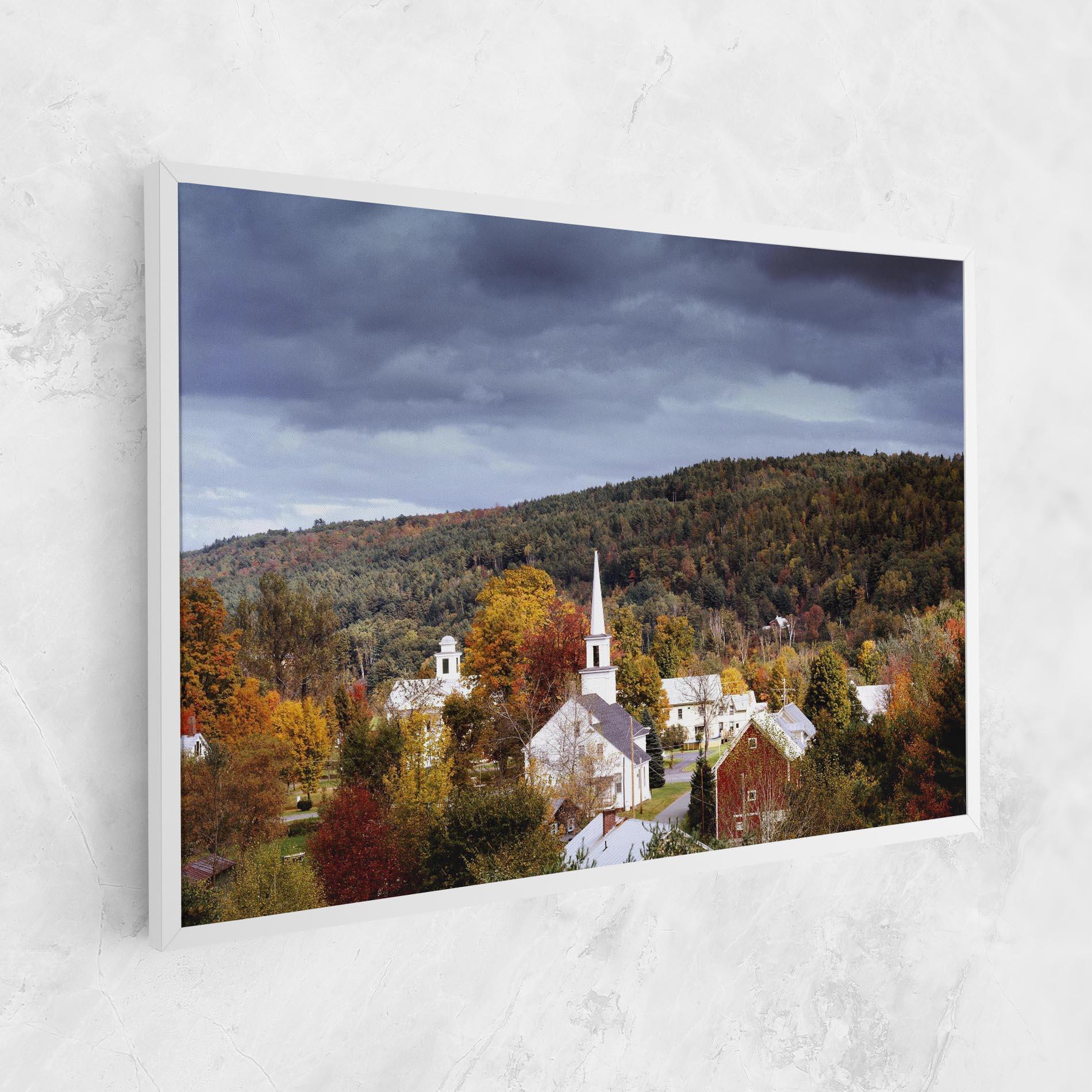 Leinwandbild Autumn Trees mockup 1