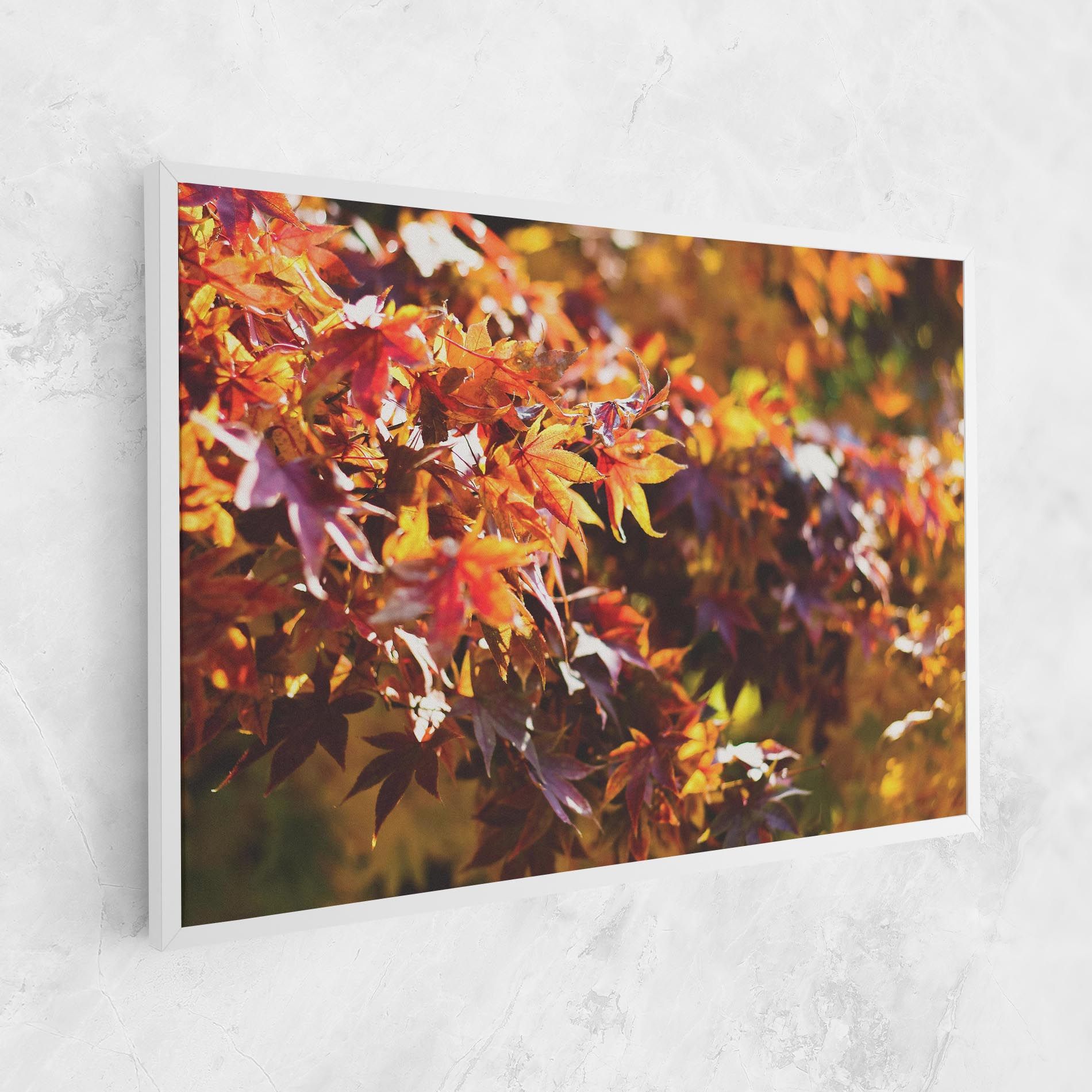 Dark Red Leaves mockup 1