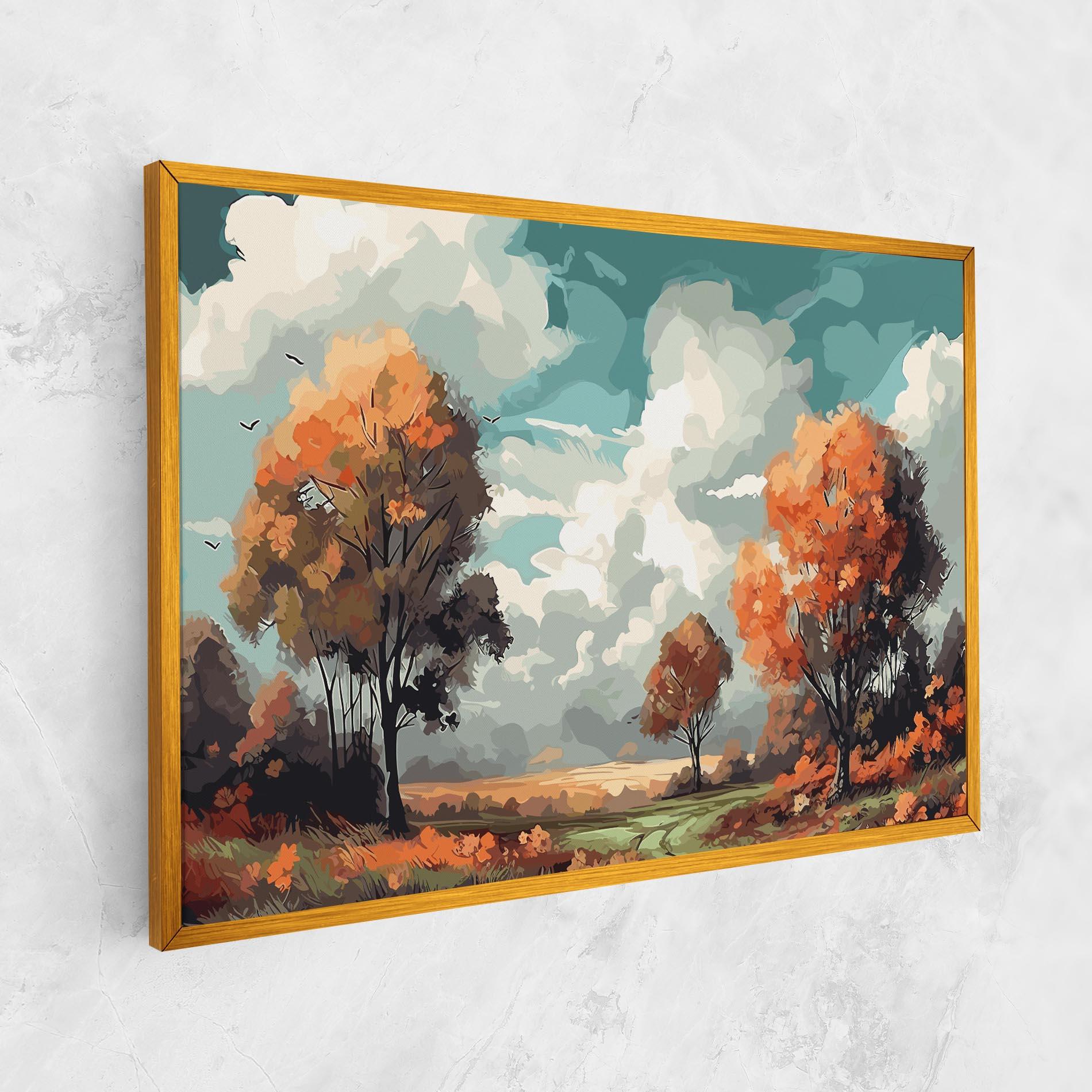 Leinwandbild Autumn Art mockup 1