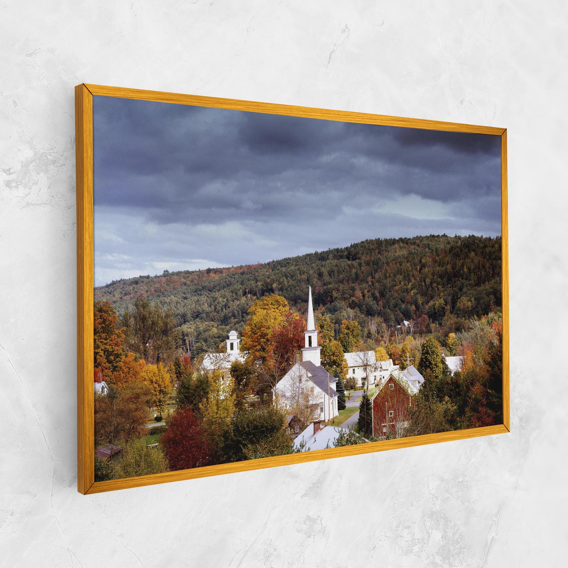 Leinwandbild Autumn Trees mockup 1