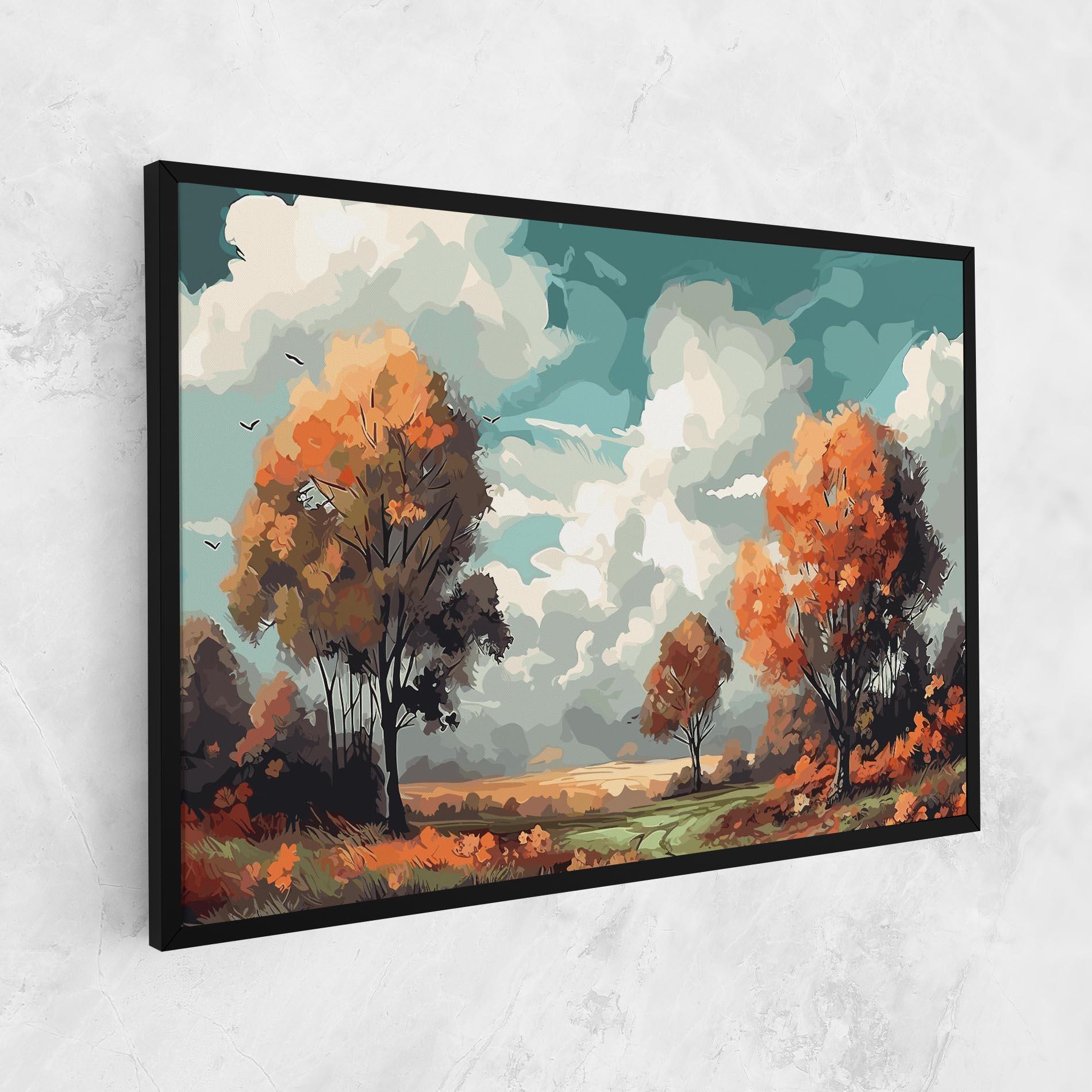 Leinwandbild Autumn Art mockup 1