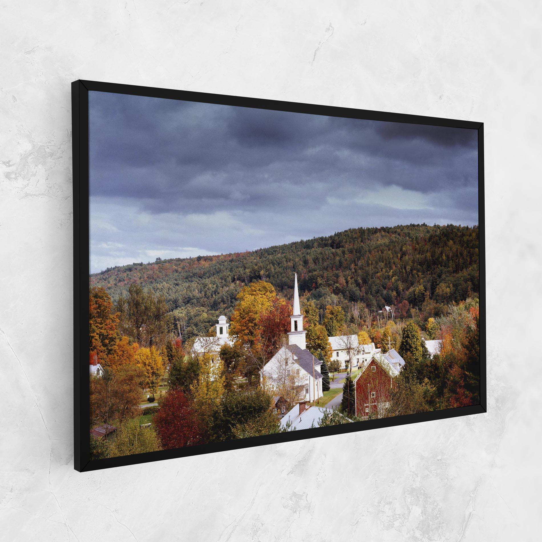 Leinwandbild Autumn Trees mockup 1