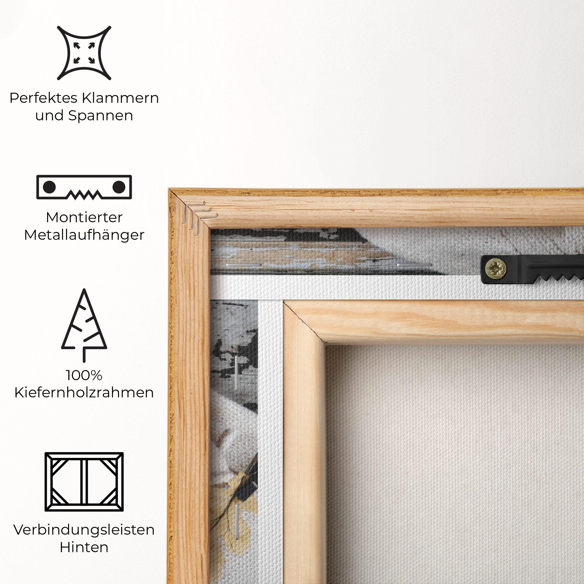 Leinwandbild Autumn Coffee mockup 5