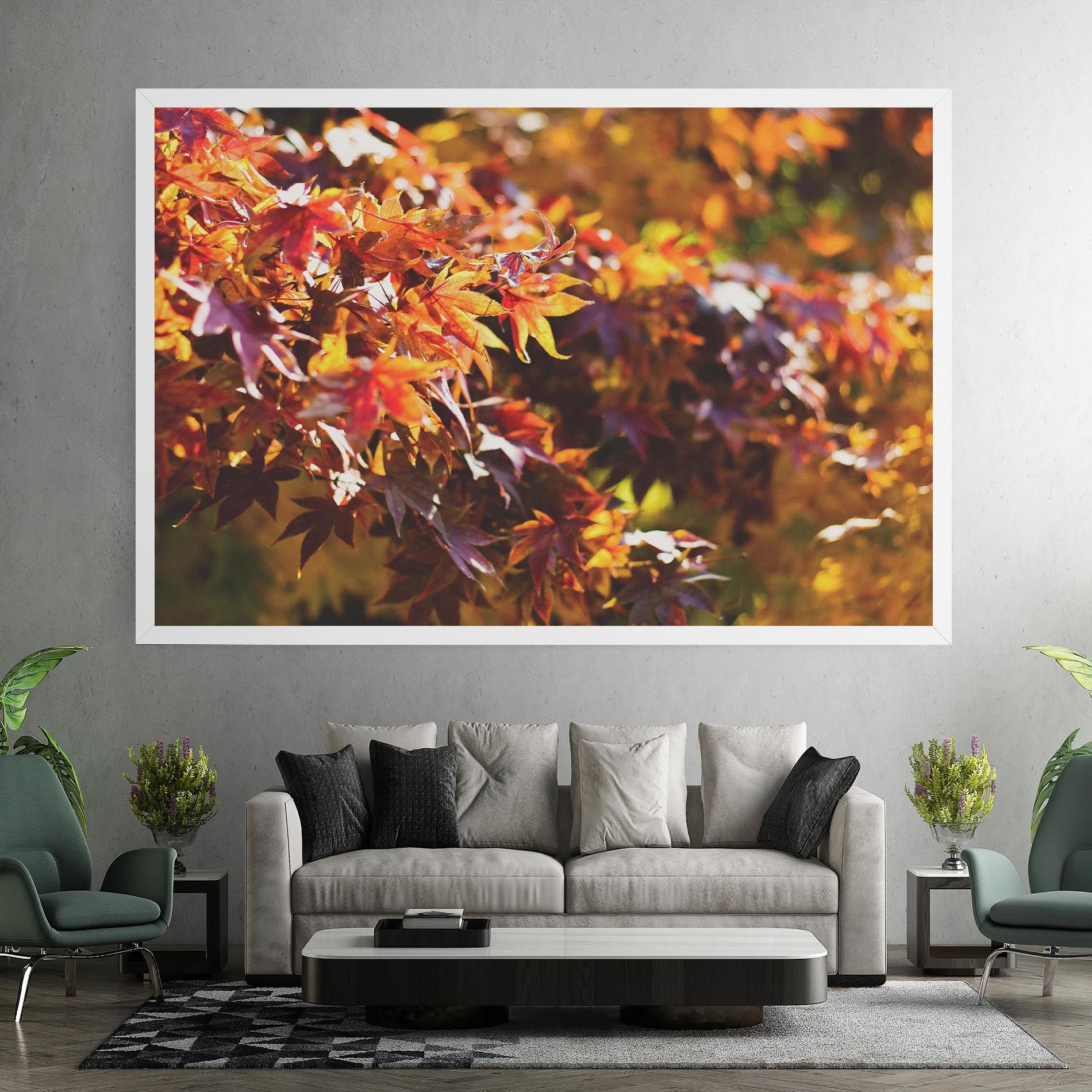 Dark Red Leaves mockup 7