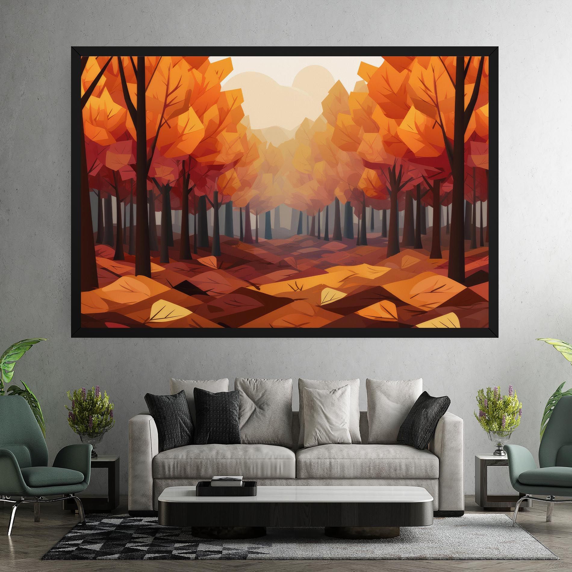 Autumn Forest View mockup 7