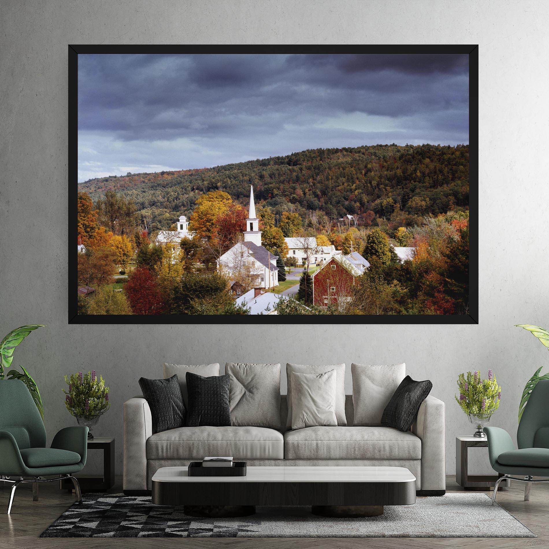 Leinwandbild Autumn Trees mockup 7